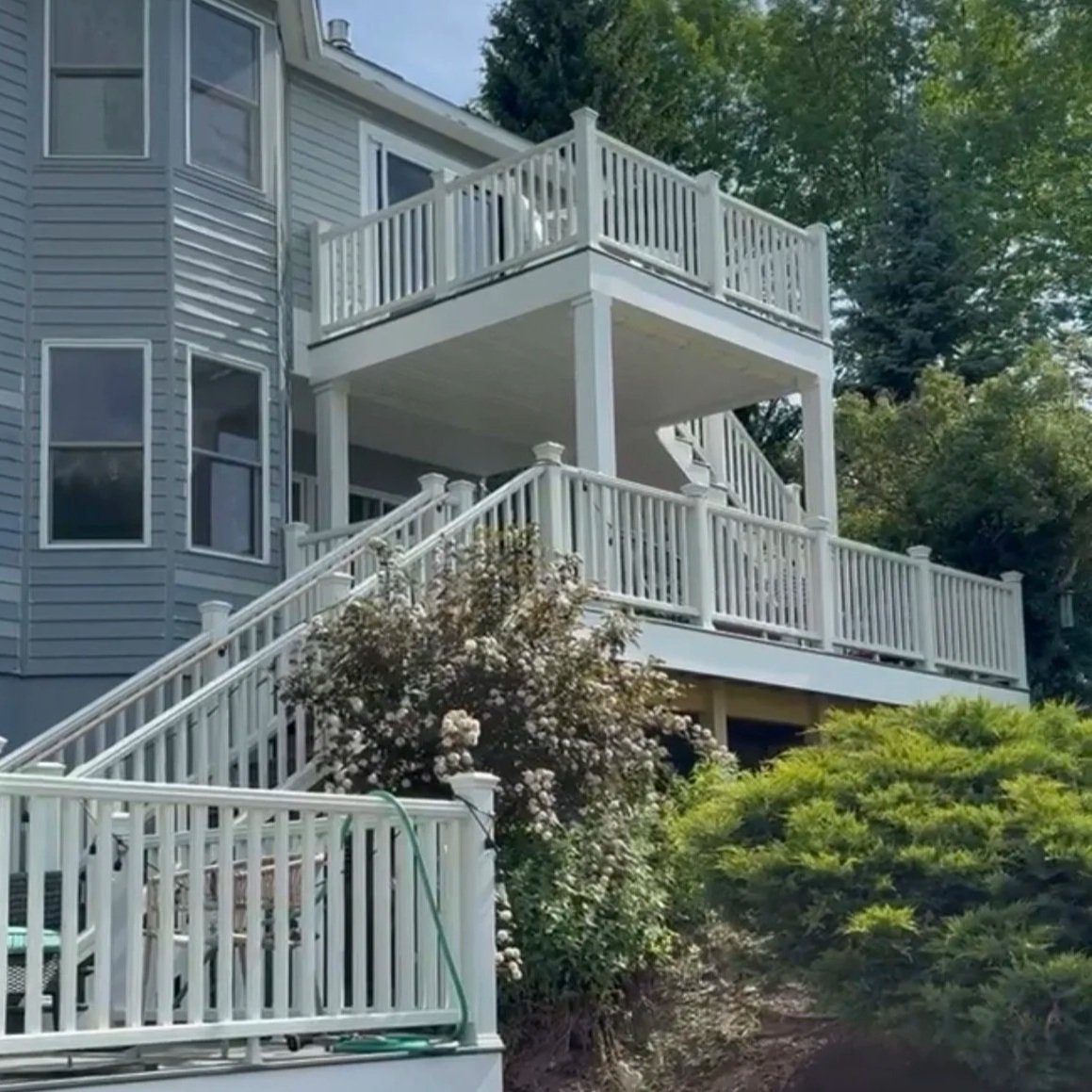 Composite Deck &amp; Balcony- Hamilton, NY