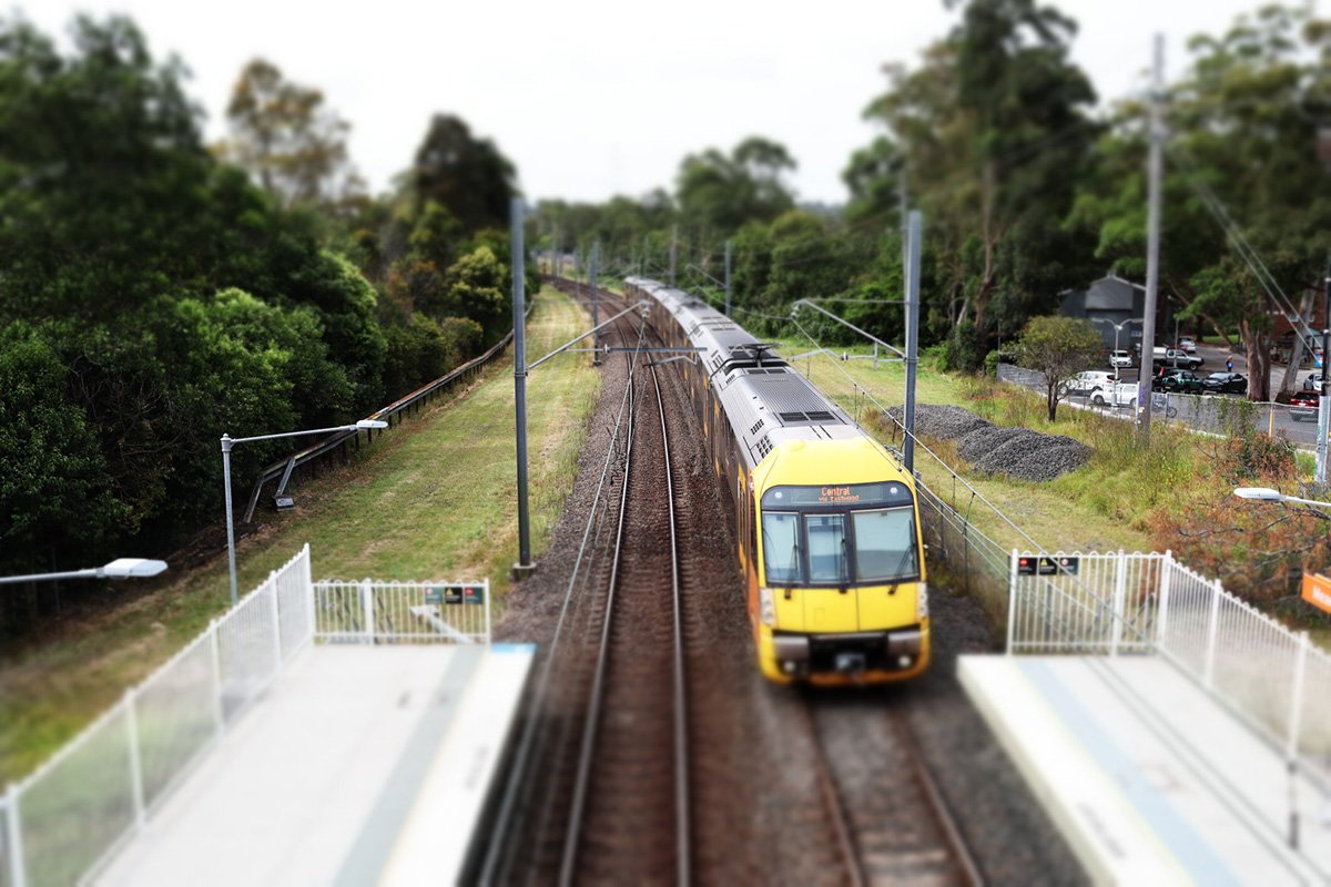 train by Isabel Daltrey from Riverside Girls high school NSW