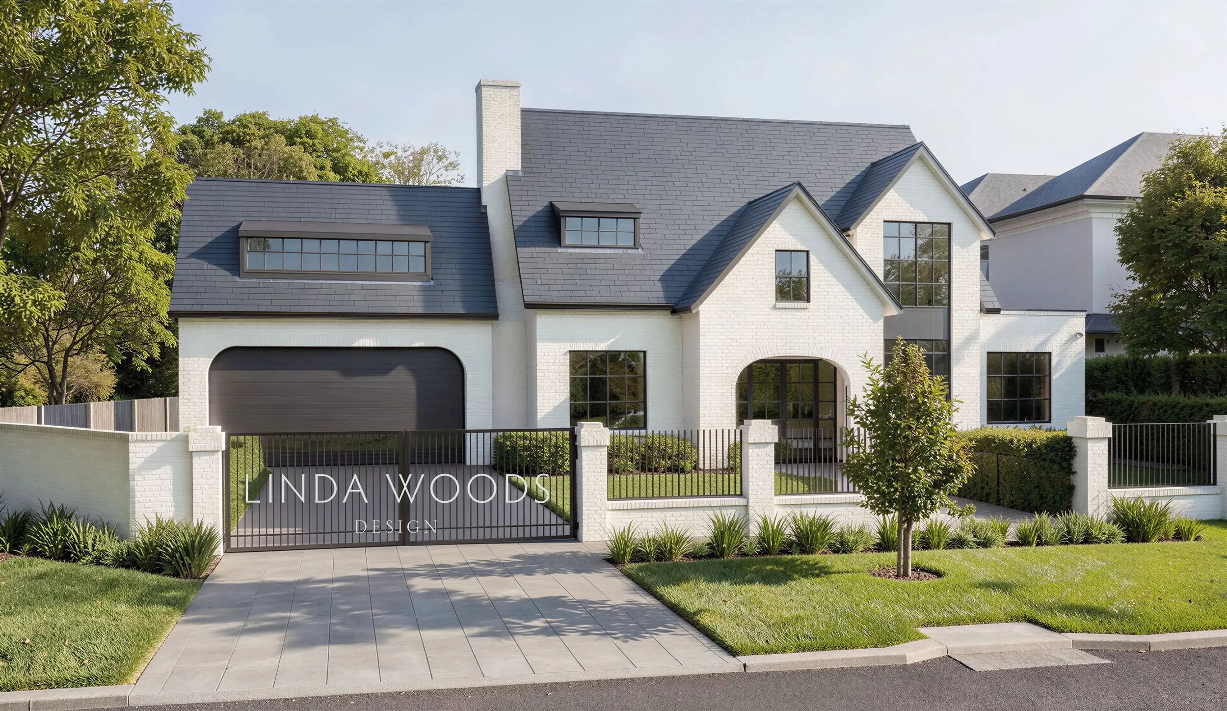 Modern Euro style home renovation in Dalkeith by Linda Woods Design.  Based in Perth hills, we specialise in home design and interior design in Modern Country and Farmhouse styles.