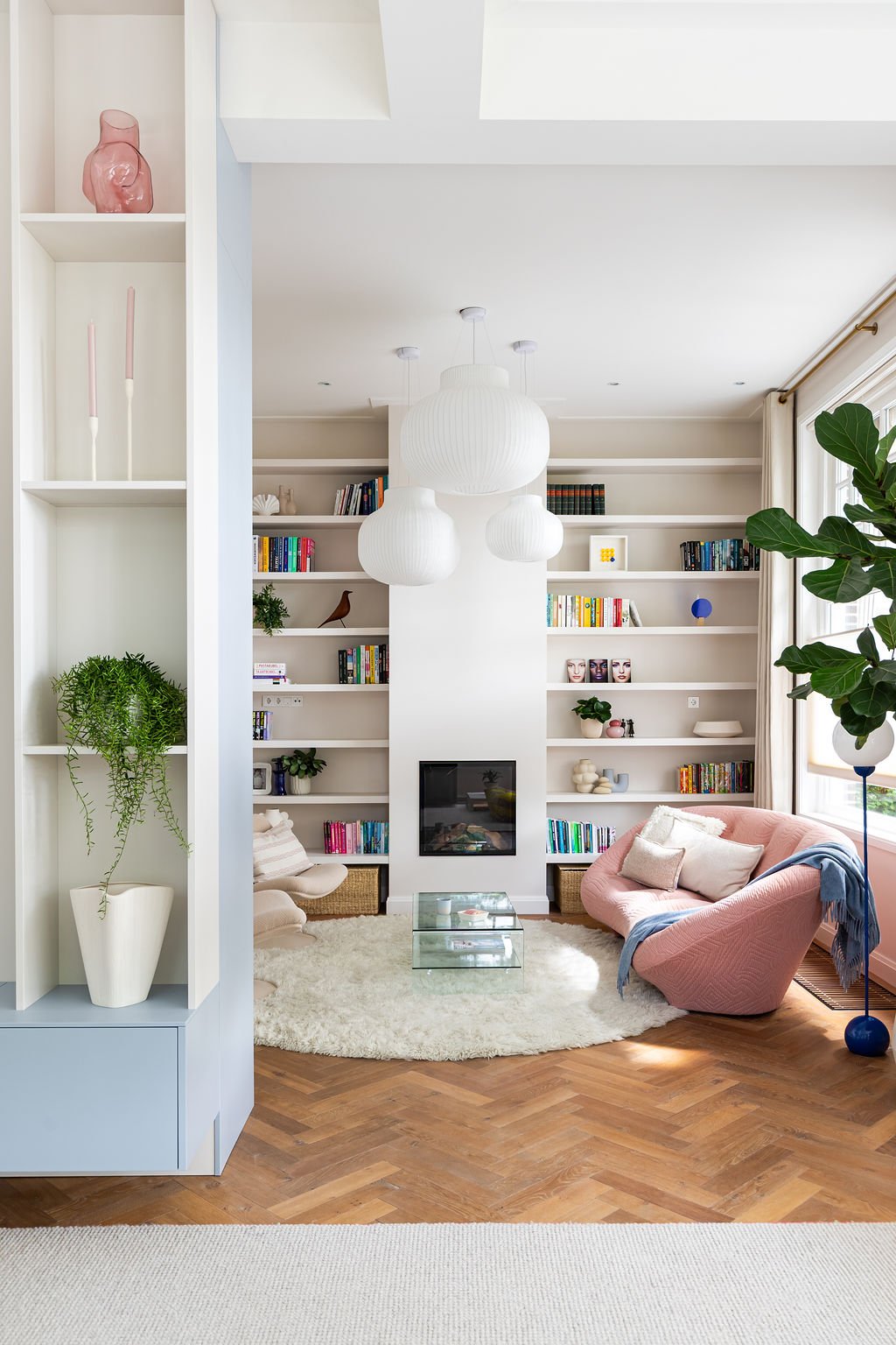 Kleurrijk interieurontwerp vrijstaand herenhuis Veerallee Zwolle