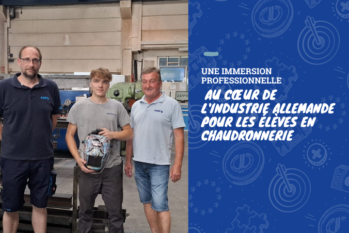 🇩🇪 Une immersion professionnelle au cœur de l'industrie allemande pour les élèves en chaudronnerie