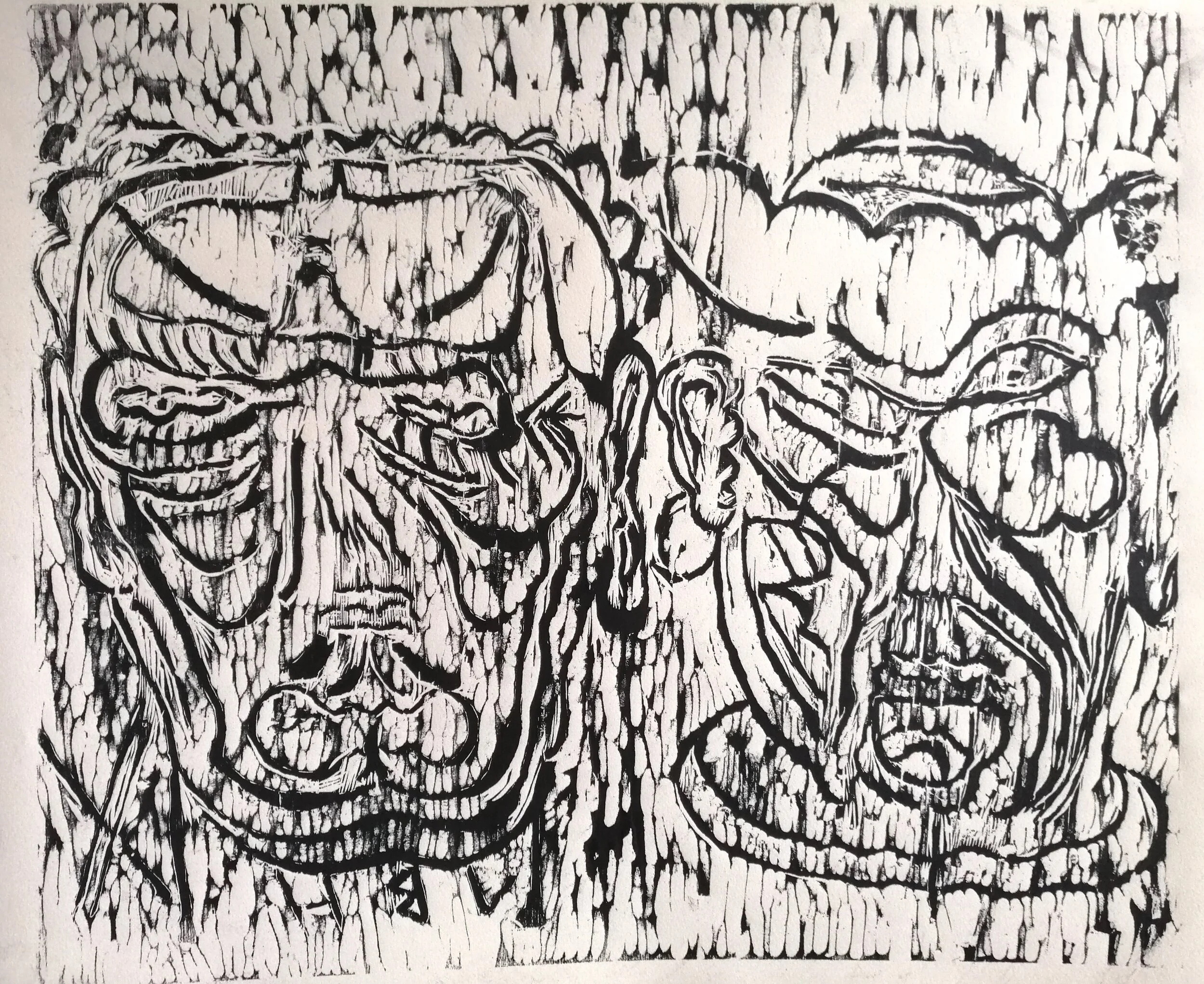 Rundt leirbålet/Åndeverdenen - Round the campfire/The spirit world