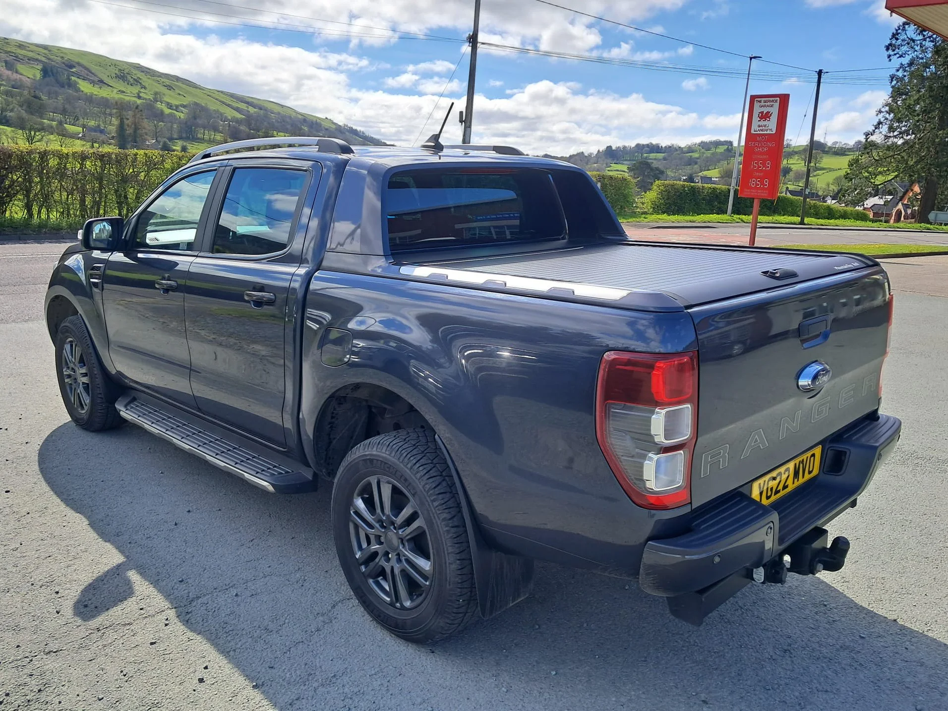 22 Ford Ranger 2.0 Wildtrak Auto rear passanger