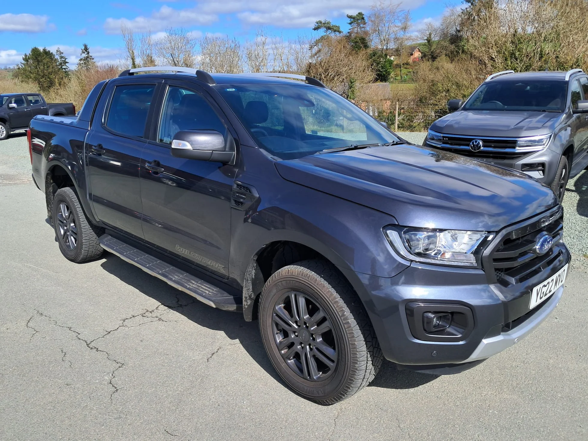22 Ford Ranger 2.0 Wildtrak Auto front driver