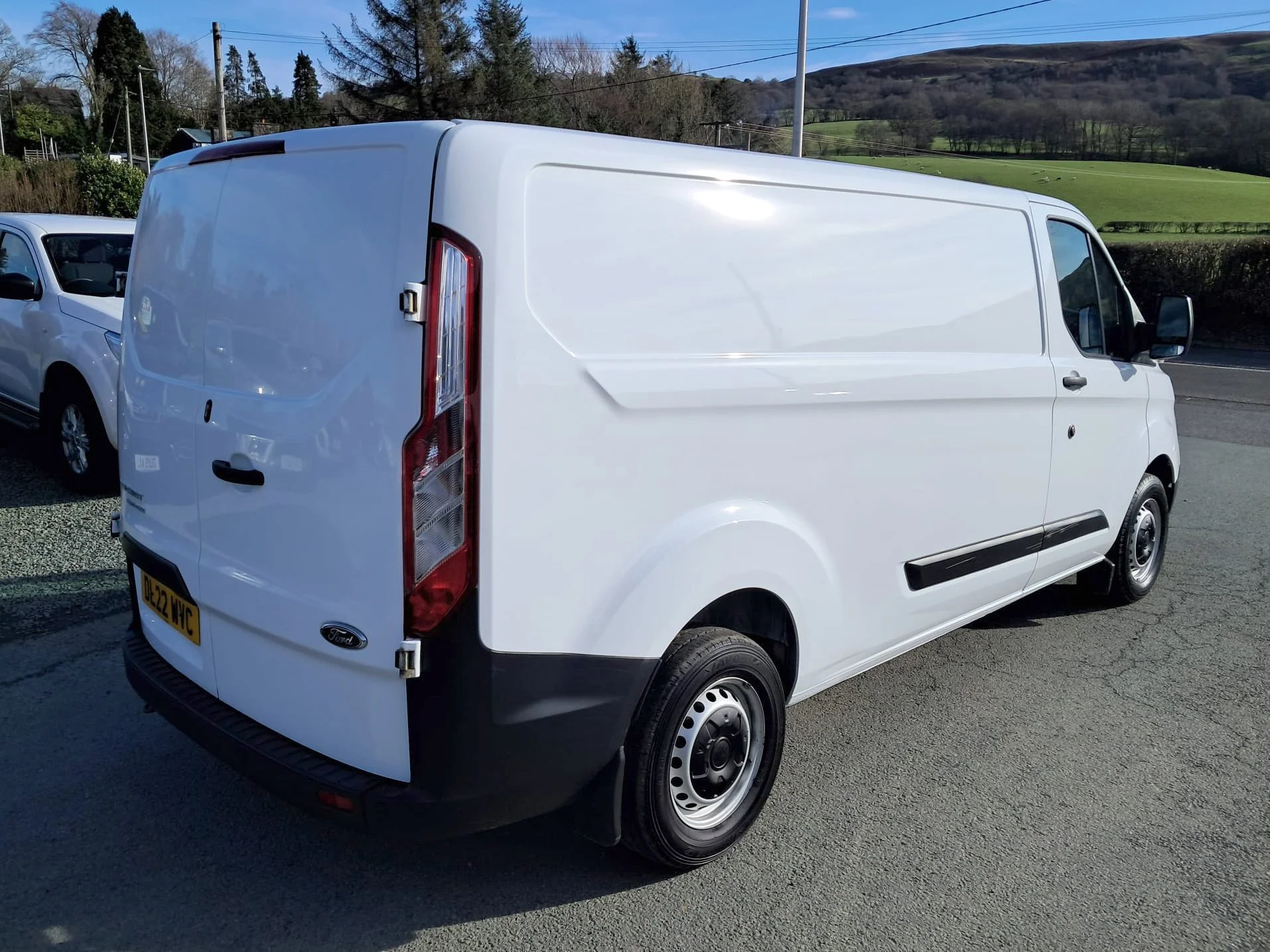 22 Ford Transit Custom 300 L2 rear driver