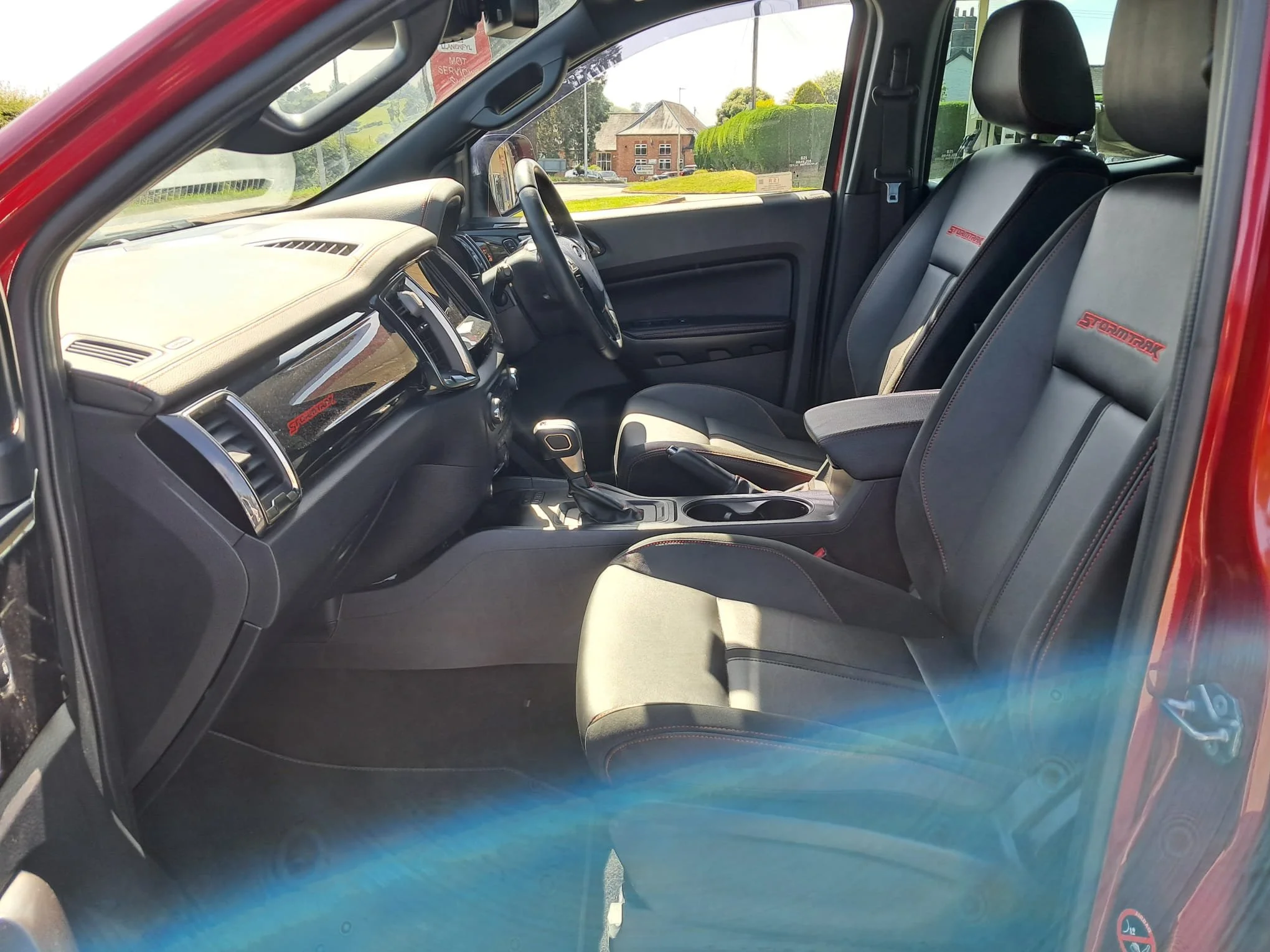 23 Ford Ranger 2.0 213PS Stormtrak Auto front interior