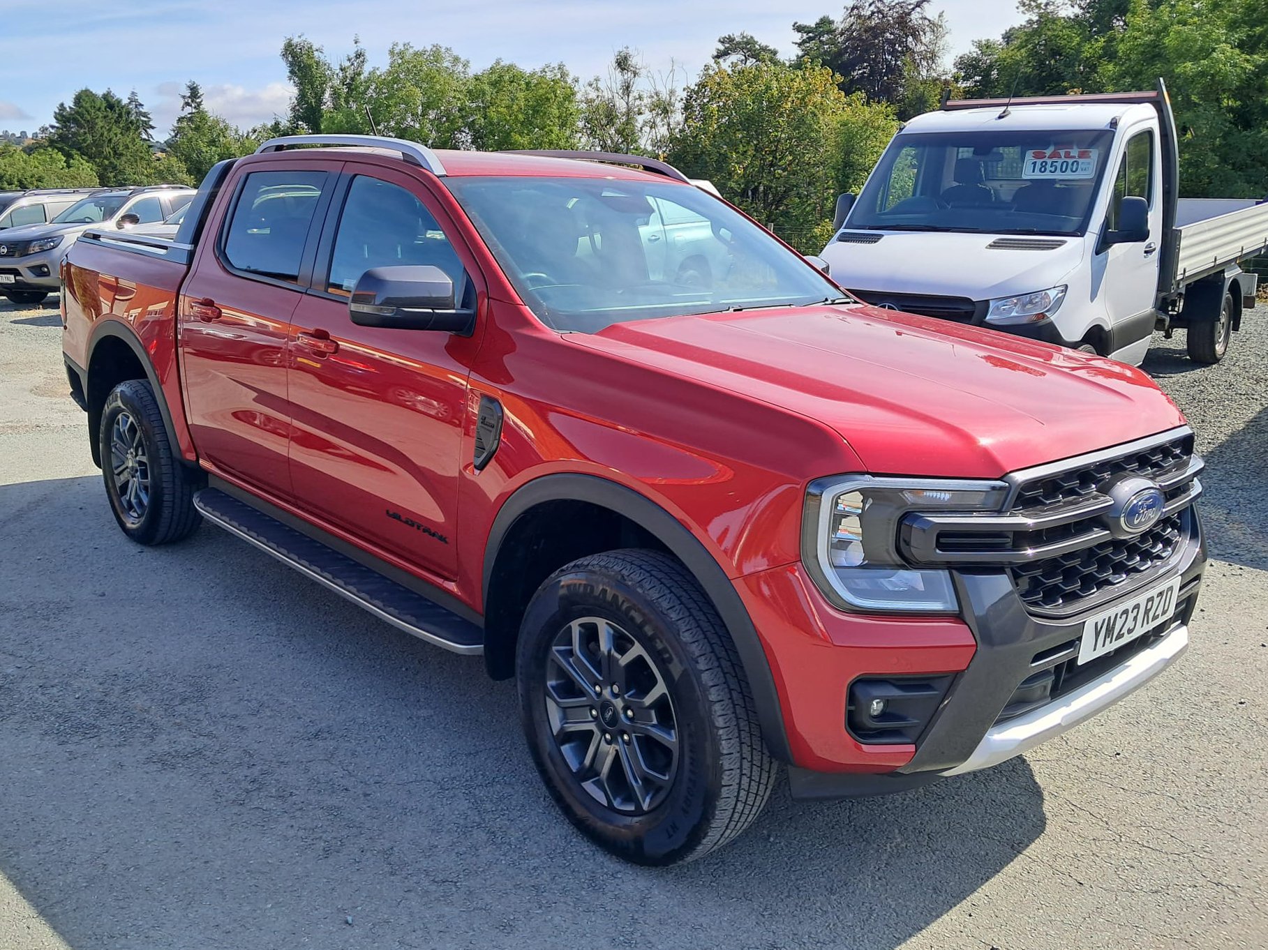 23 Ford Ranger 2.0 Wildtrak Auto front driver