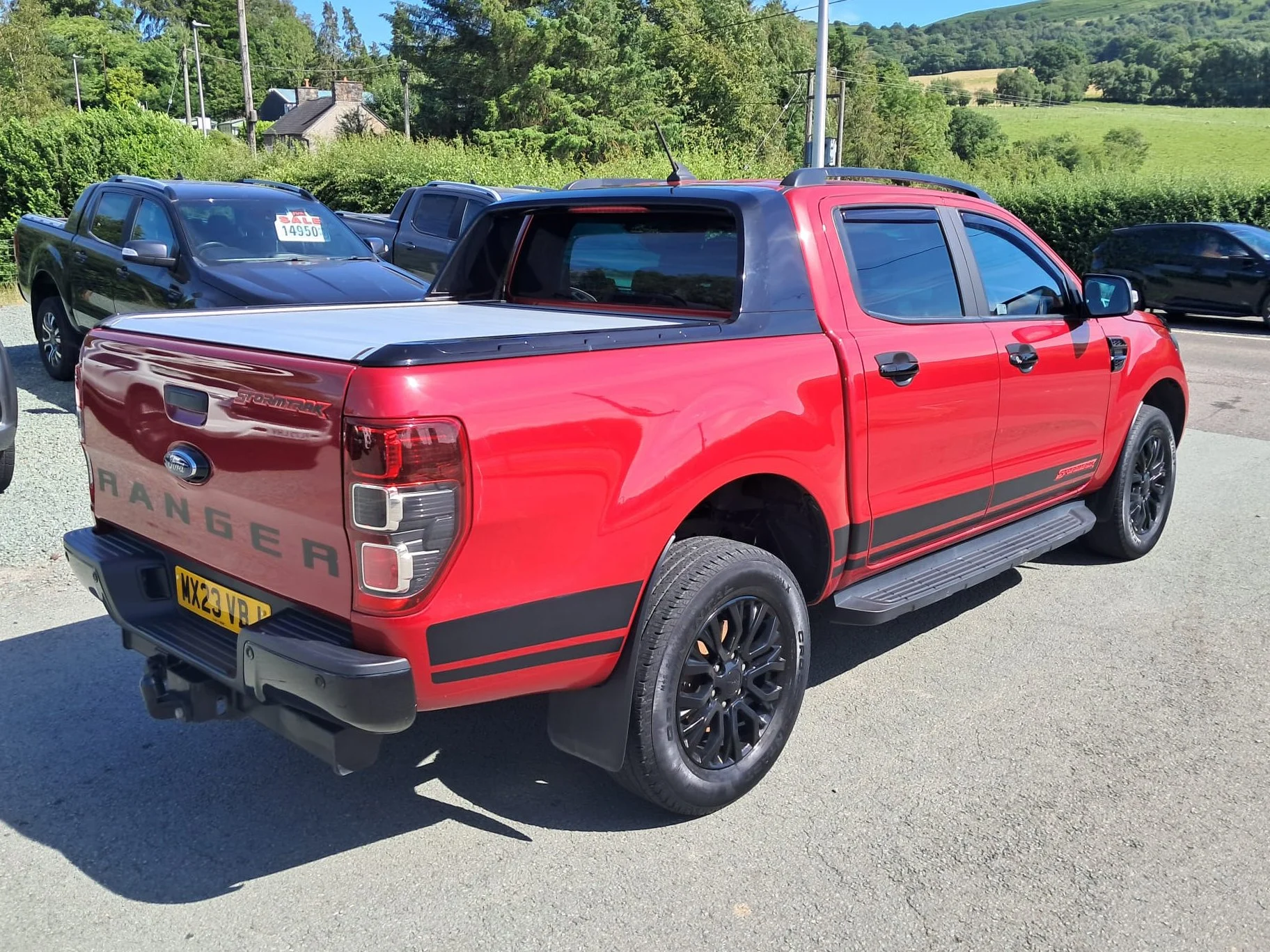 23 Ford Ranger 2.0 213PS Stormtrak Auto rear passanger