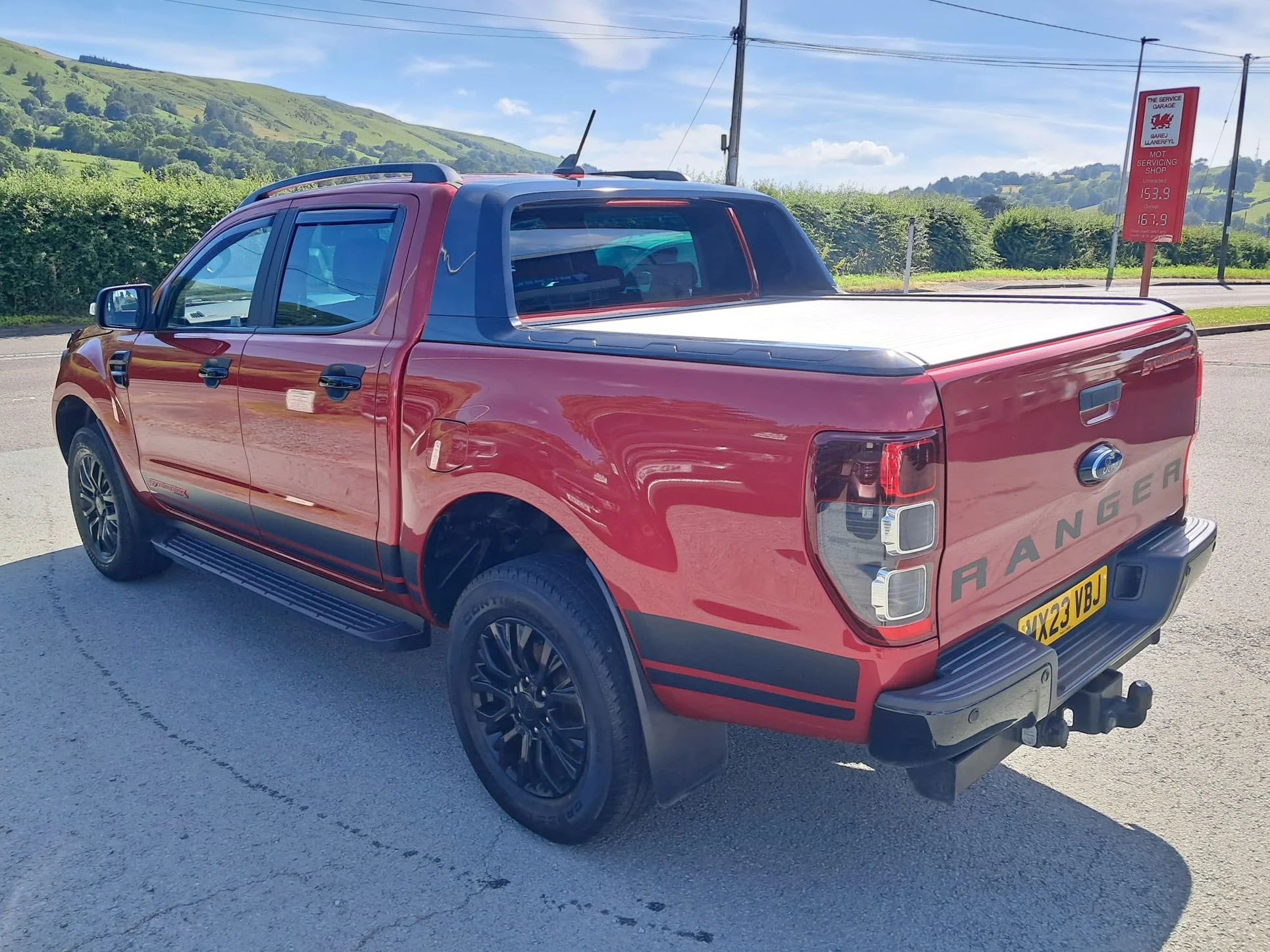 23 Ford Ranger 2.0 213PS Stormtrak Auto rear poassanger