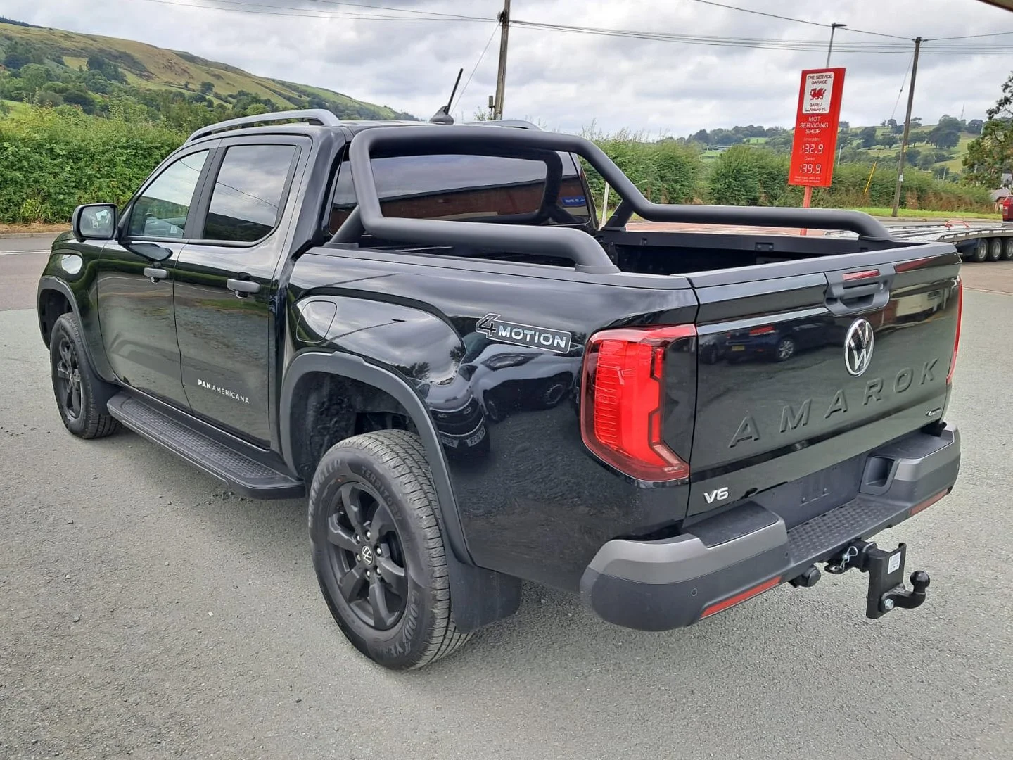 26 VW Amarok V6 Panamericana  rear passanger