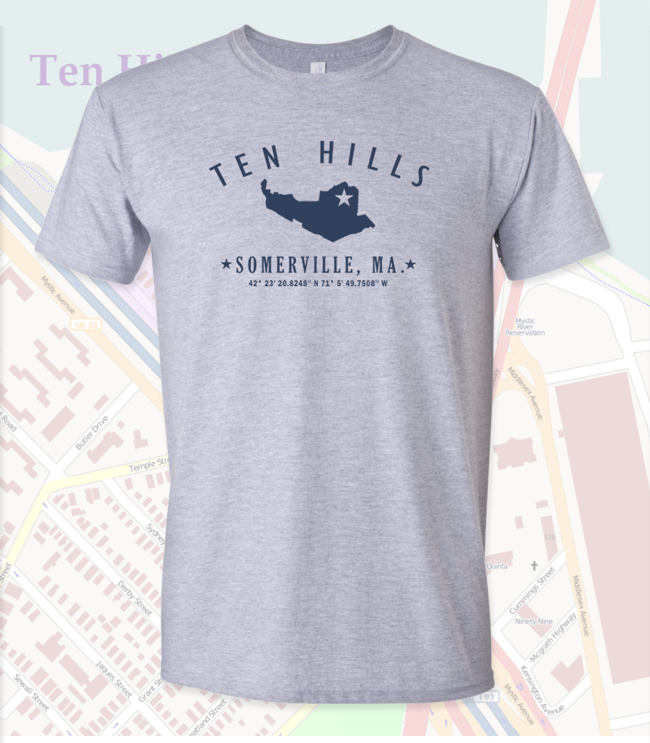 Ten Hills — Somerville ma. Apparel