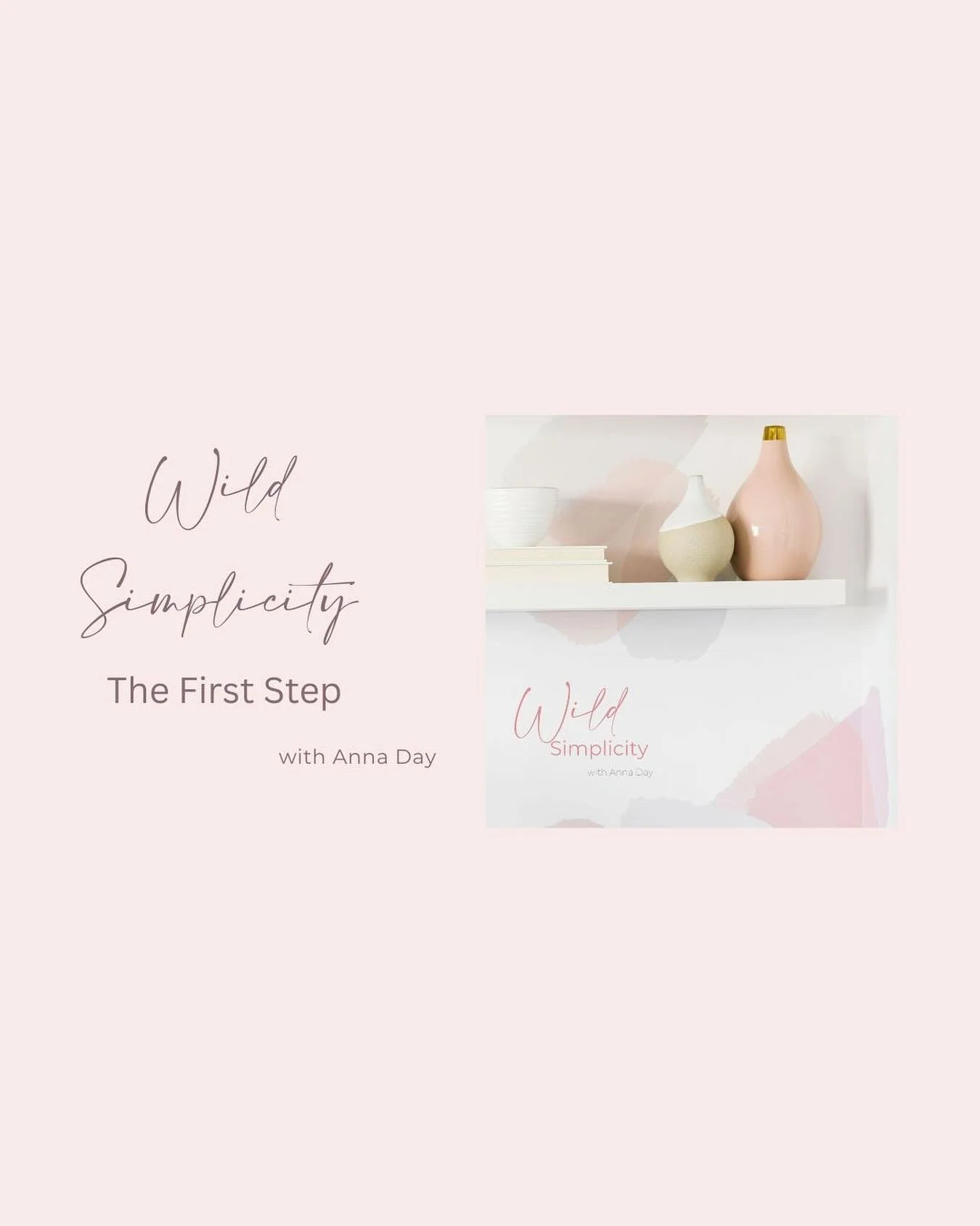 I&rsquo;ve been creating something for you&hellip;

It&rsquo;s called Wild Simplicity: The First Step ❤️

It&rsquo;s a 25-minute class to help you begin (or begin again) with decluttering and simplifying in a way that feels gentle, grounded, and free