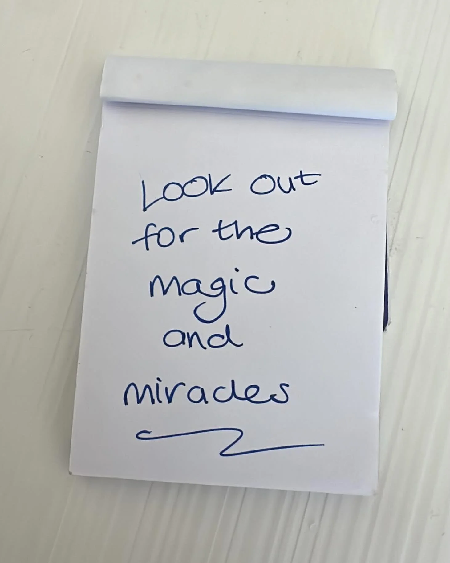 Everyday. 

Never not looking out for the magic and miracles. 

They&rsquo;re everywhere when we are primed to look for them. 

We can train ourselves what to look for and what to notice as we go about our day. 

And of course always remember the mir