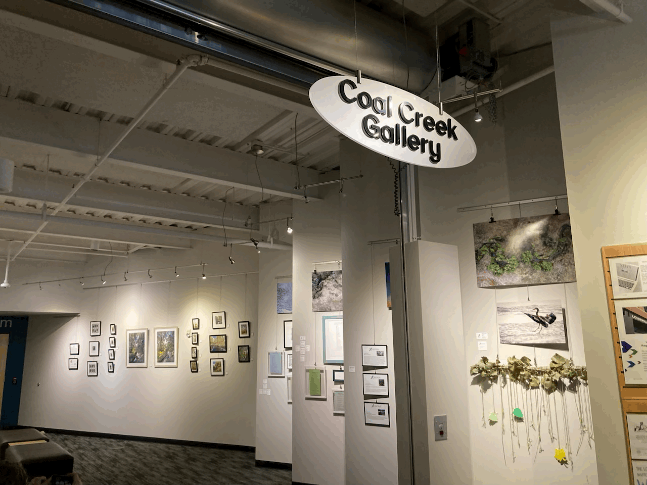 Textures of Coal Creek Exhibit