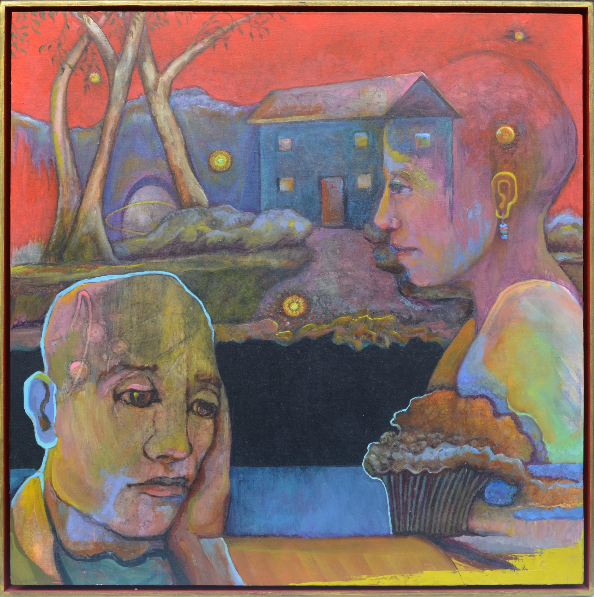 Space Between - 18x18