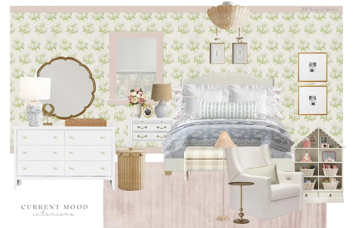 Feeling like a #moodboardmonday ✨
Loving all the sweet details for this big girl room design!
.
.
➡️ link in bio for product details 
.
.
https://liketk.it/5sQEc
#ltkhome #ltkkids #edesign #edesigner #currentmood #girlsroom #girlsroomdecor #girlsroom