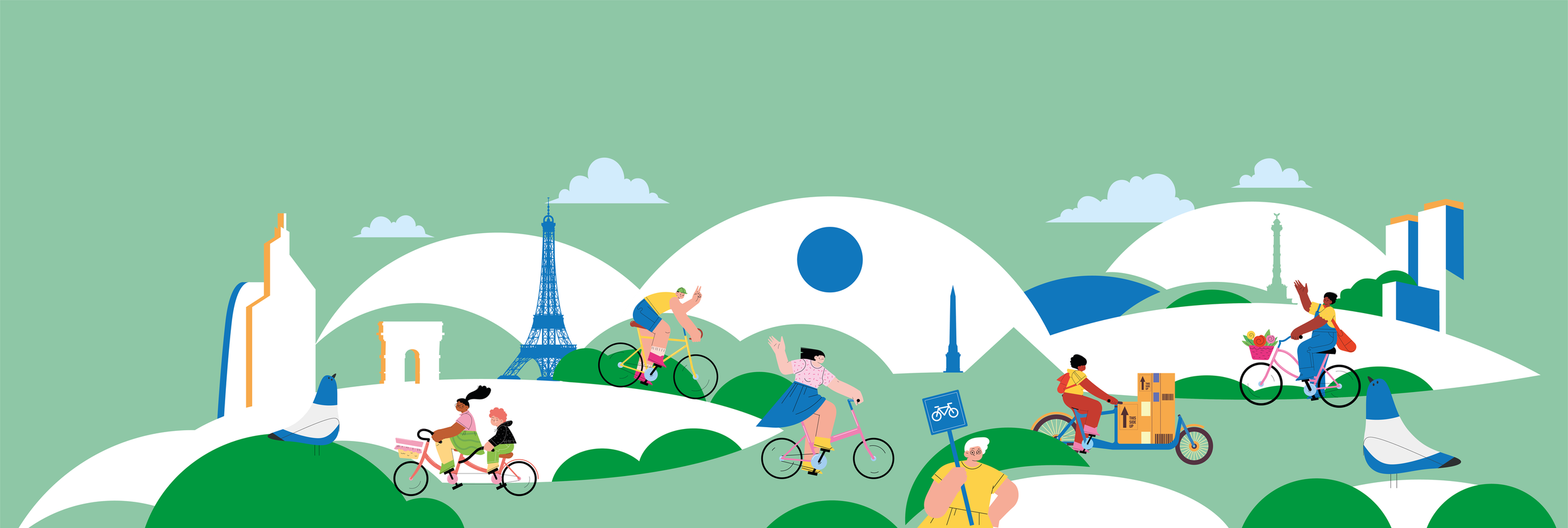 Paris en Selle. Transportation and Velo Advocacy Evolution