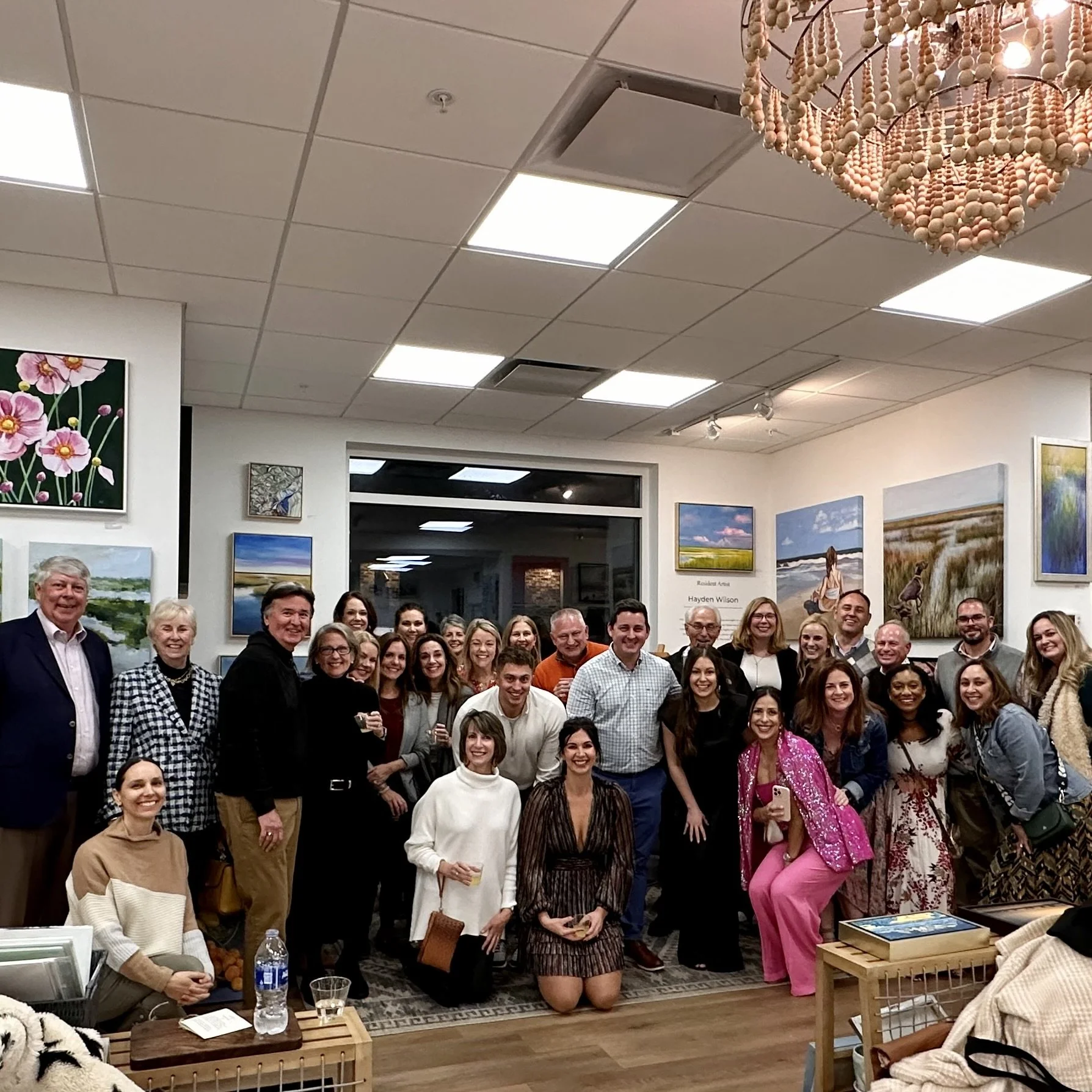 my first year's party...