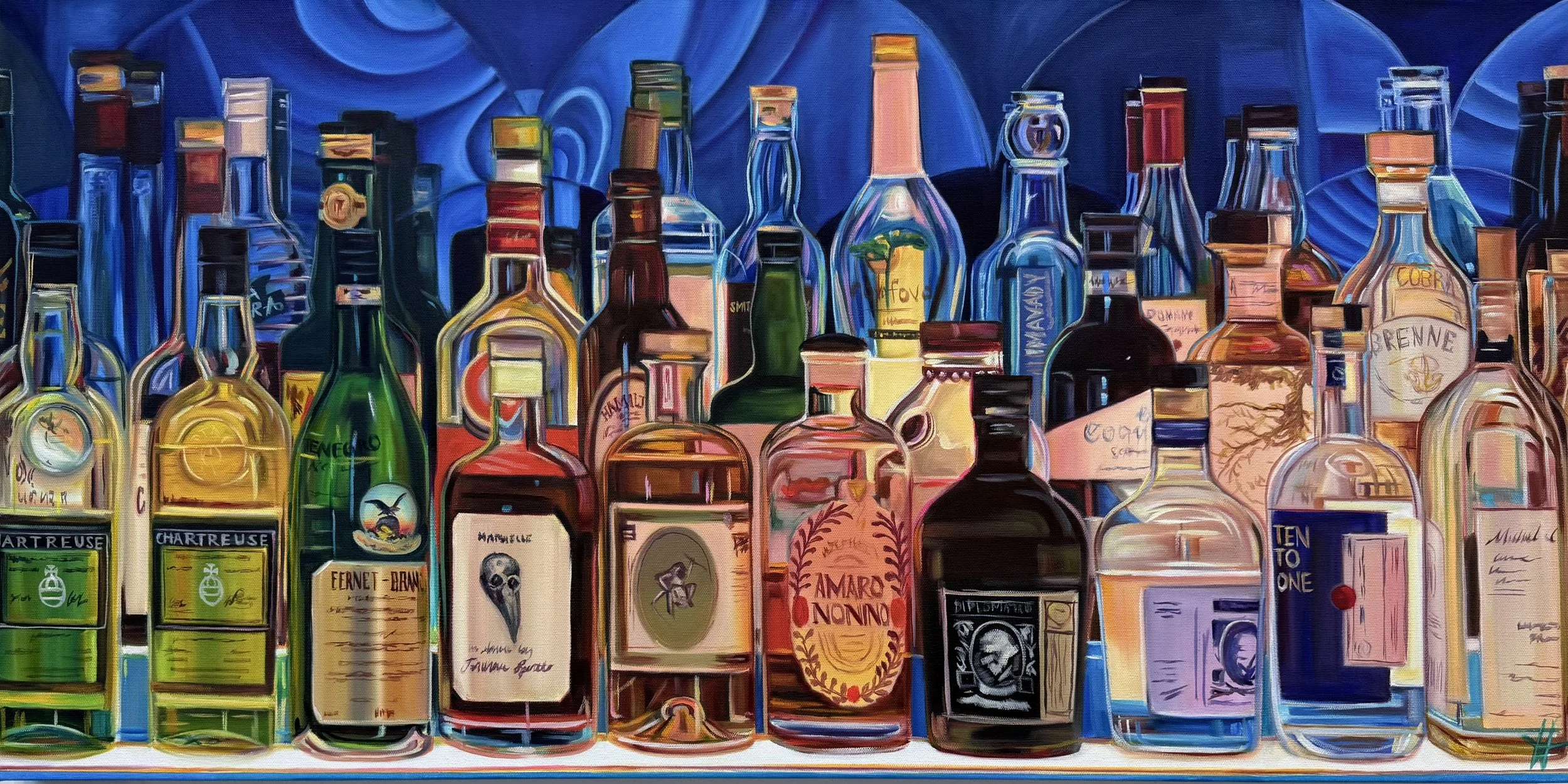 20" x 40" | oil on canvas | $2,100