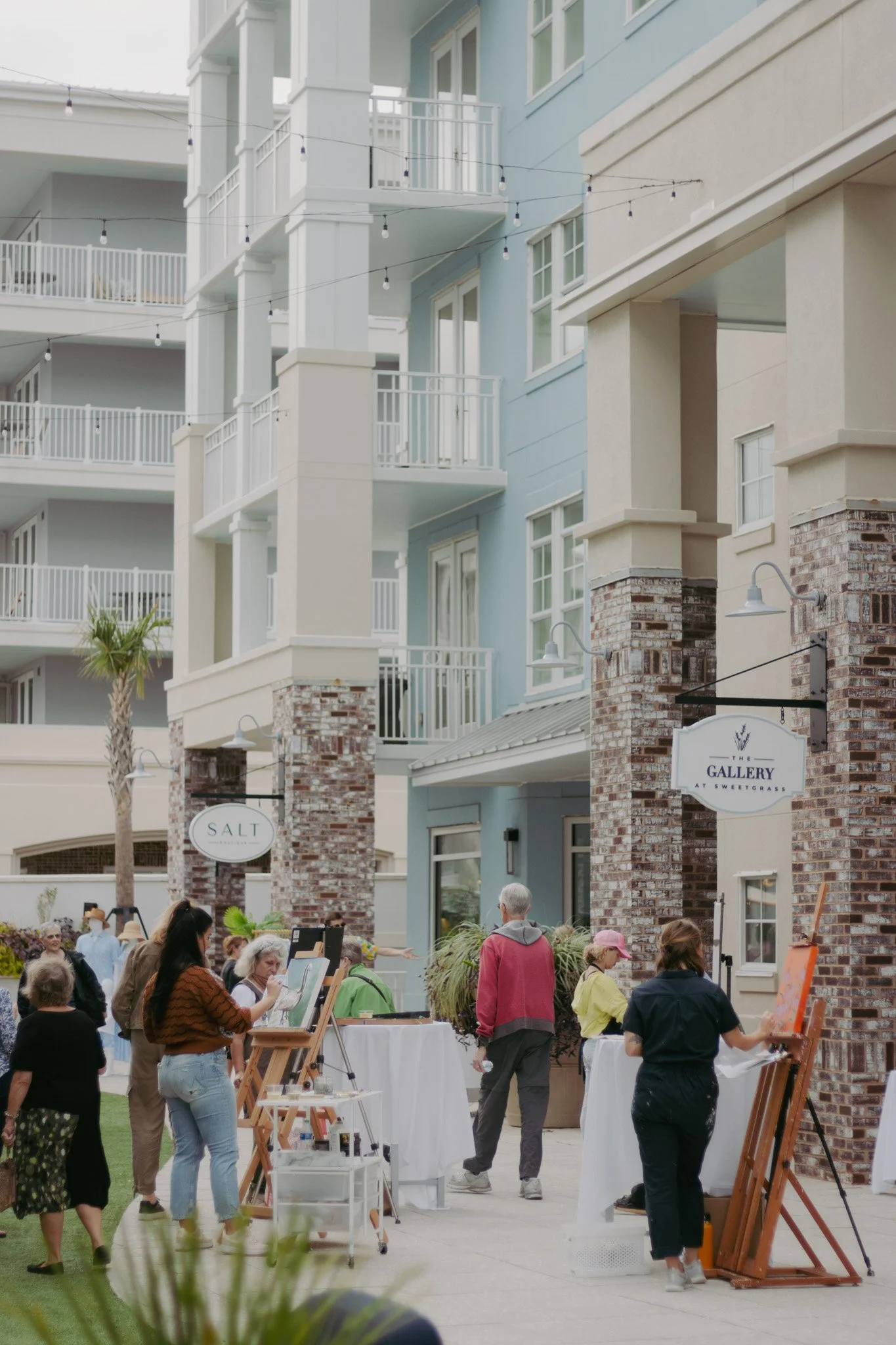 but I made friends, and they celebrated me.