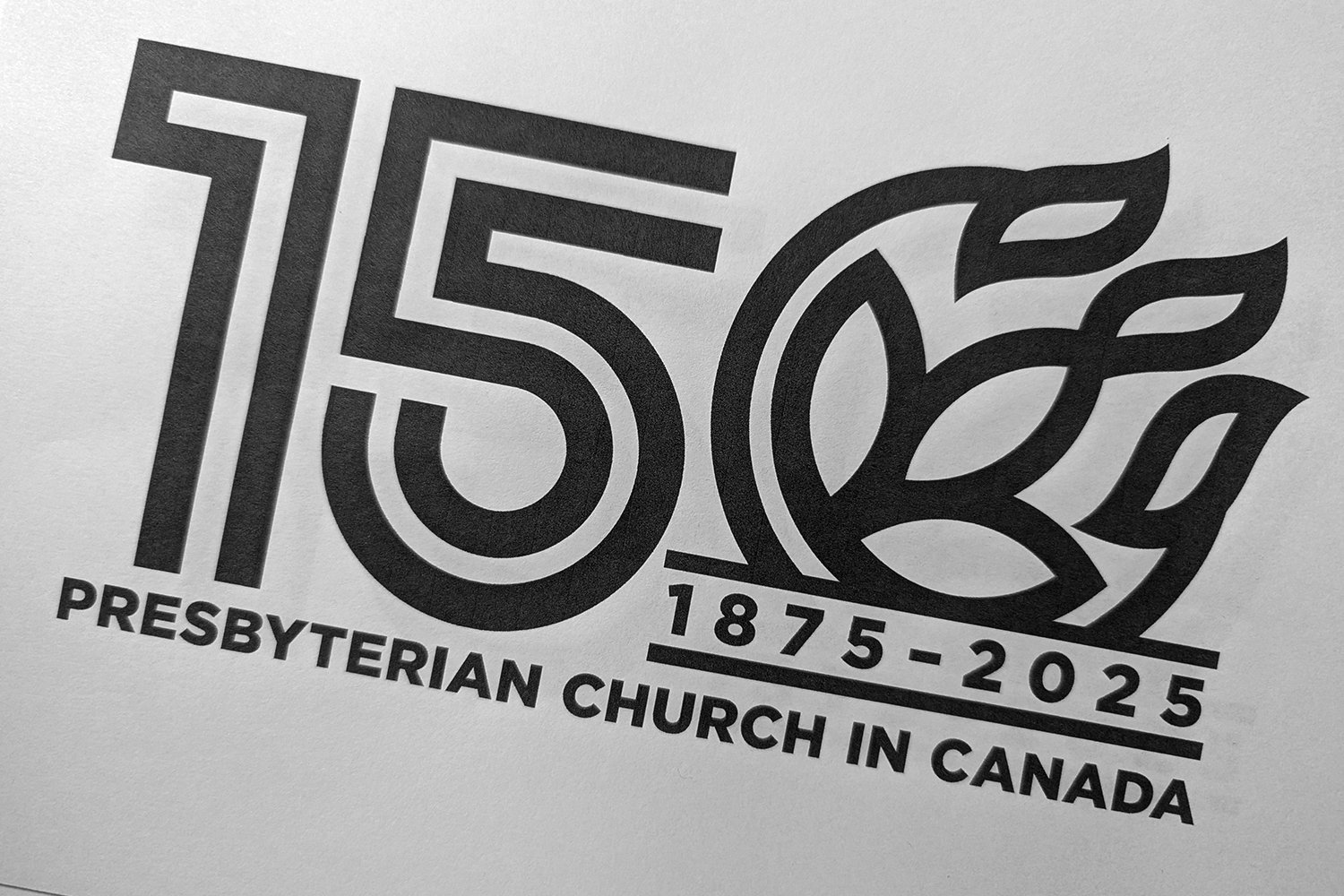 Independent/2025/Client: Presbyterian Church in Canada/anniversary logo development sketches