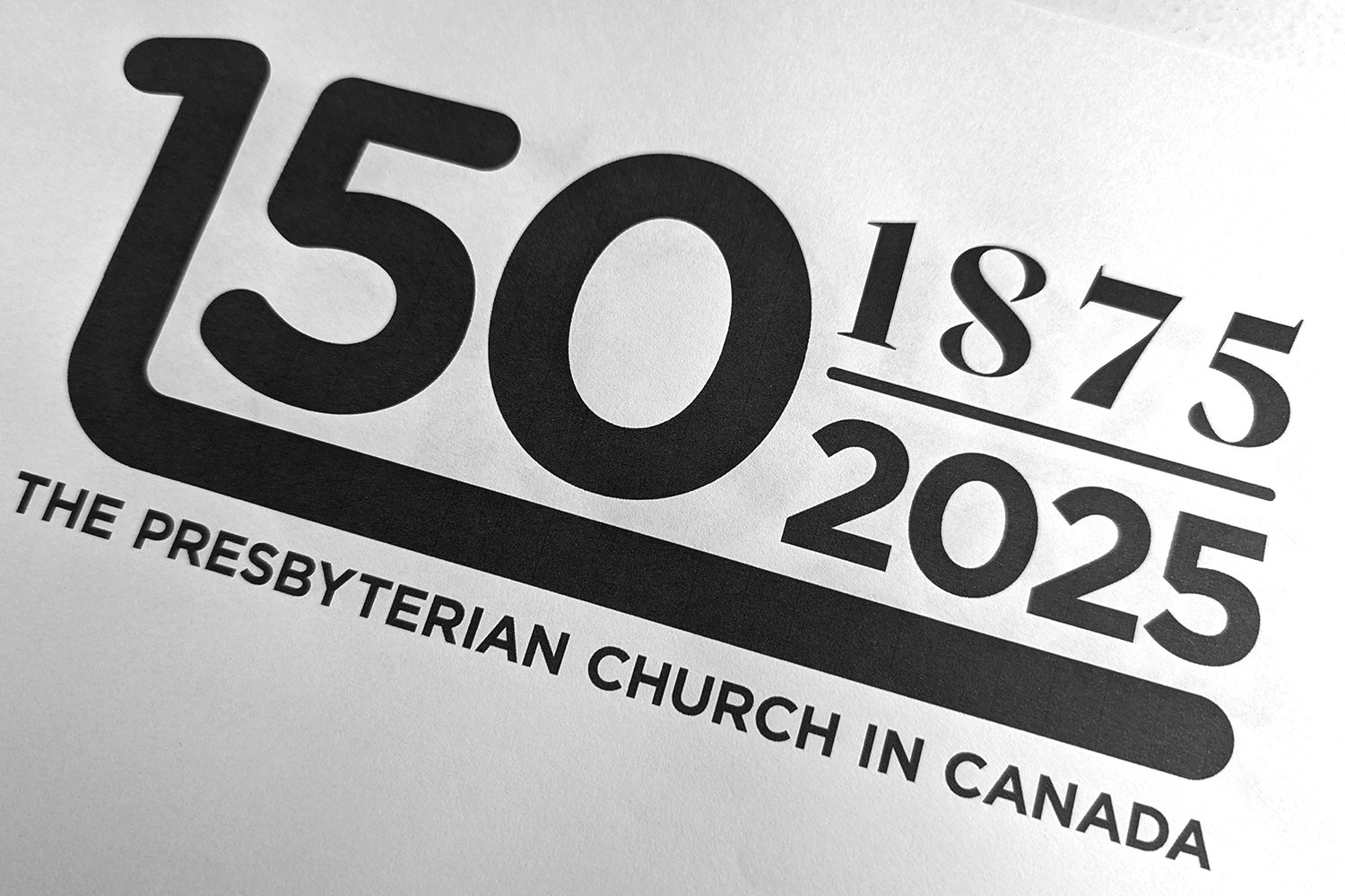 Independent/2025/Client: Presbyterian Church in Canada/anniversary logo development sketches