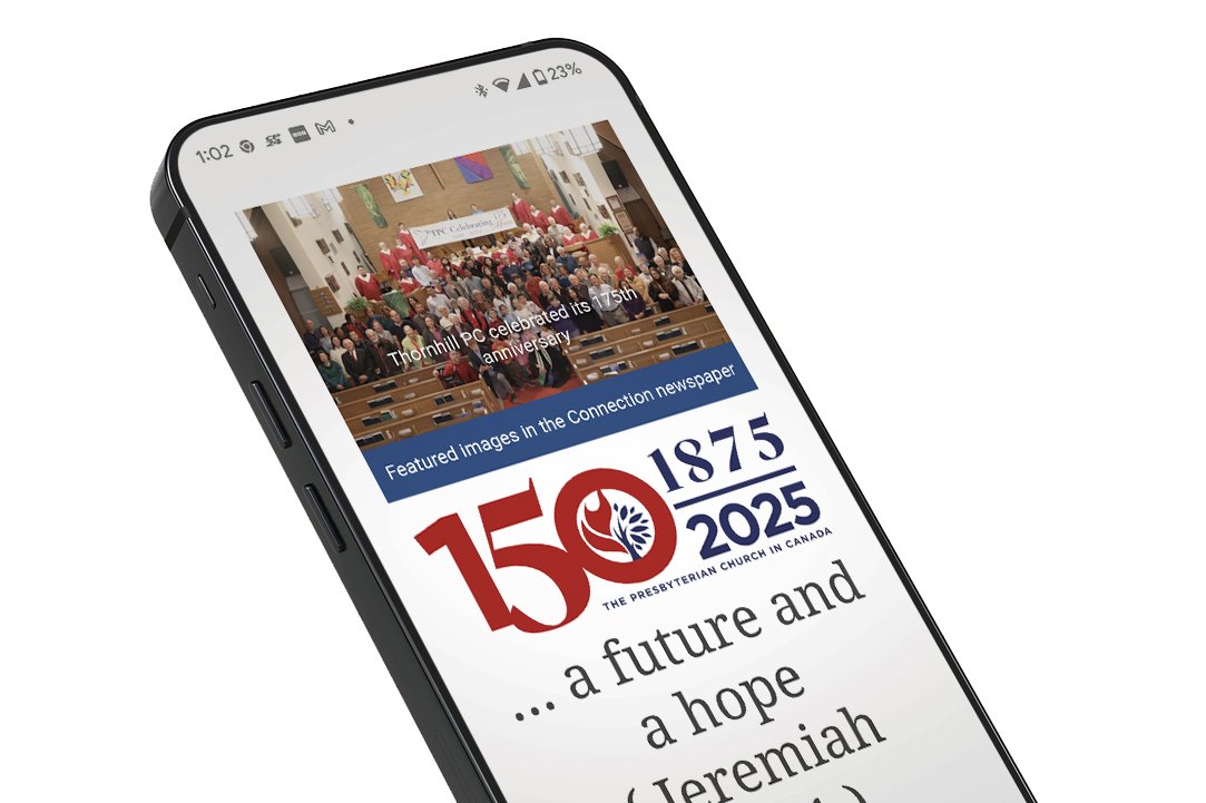 Independent/2025/Client: Presbyterian Church in Canada/anniversary logo/burning bush element (PCC)