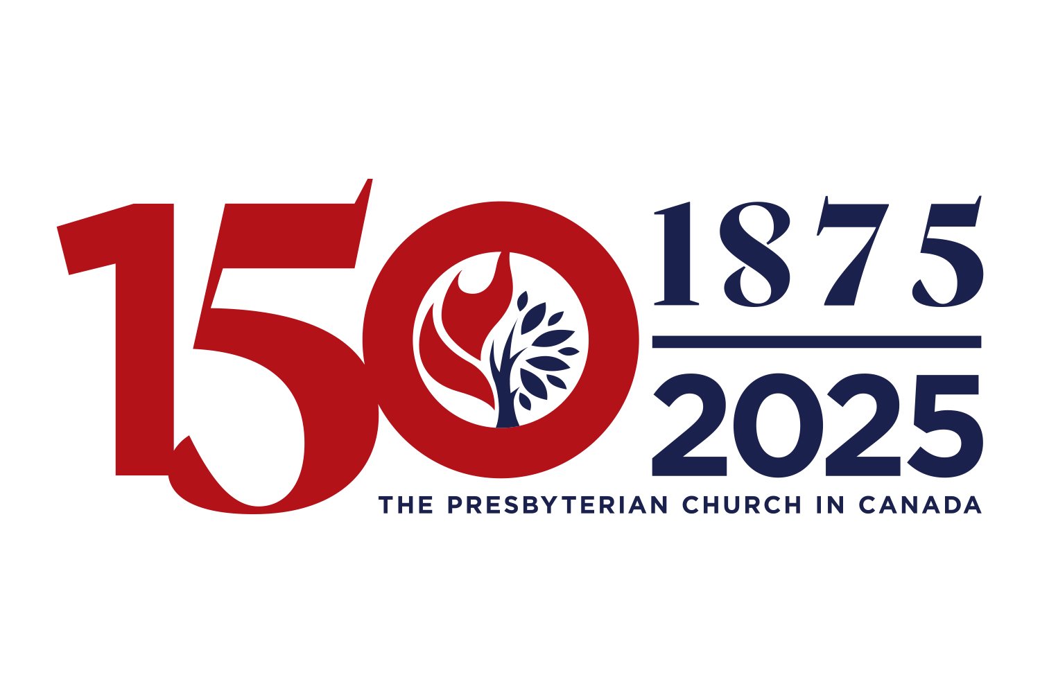 Independent/2025/Client: Presbyterian Church in Canada/anniversary logo/burning bush element (PCC)