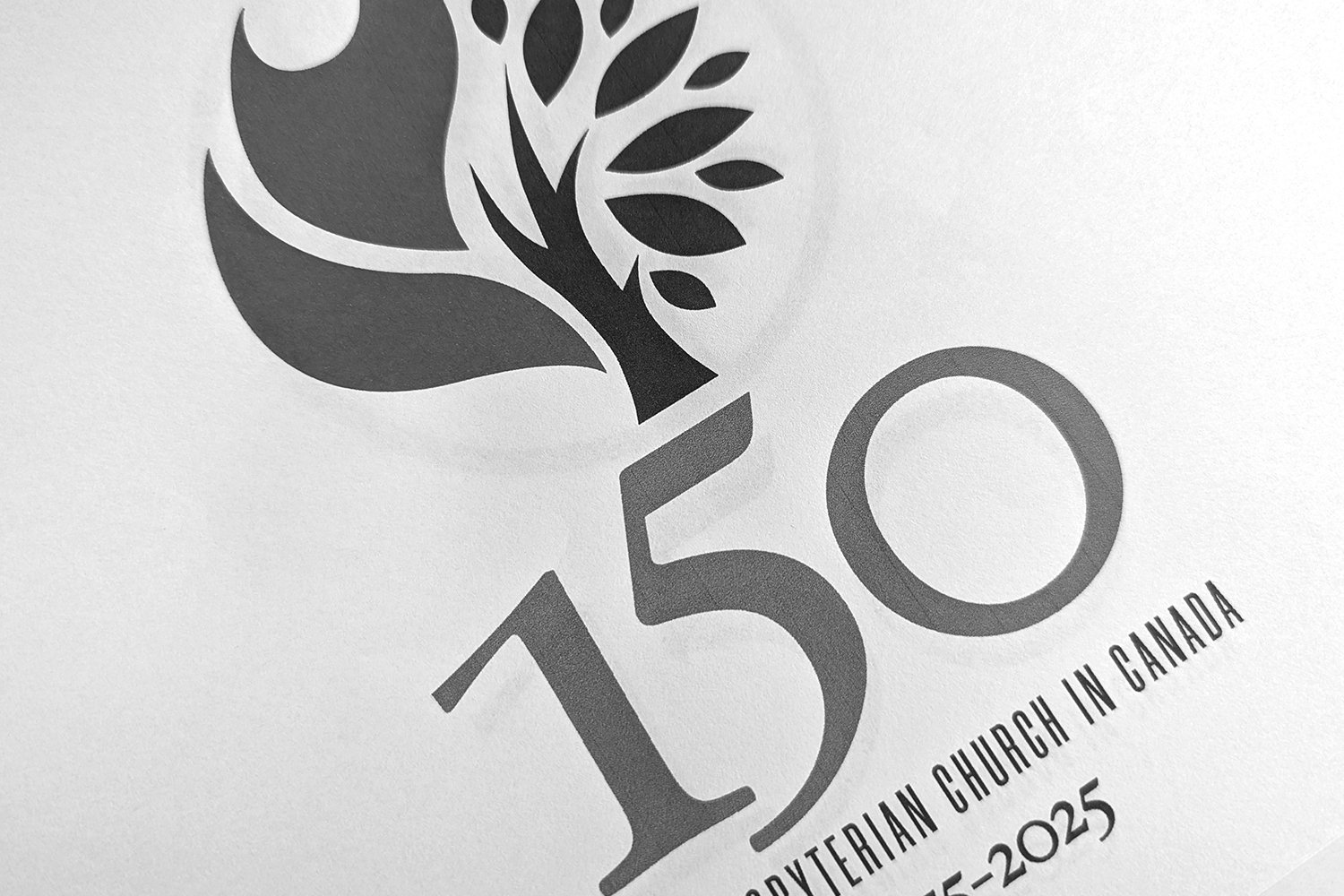 Independent/2025/Client: Presbyterian Church in Canada/anniversary logo development sketches