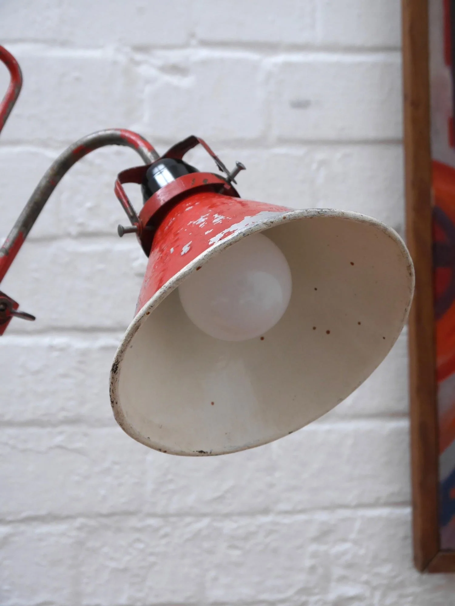 1940s Bag Turgi industrial lamp