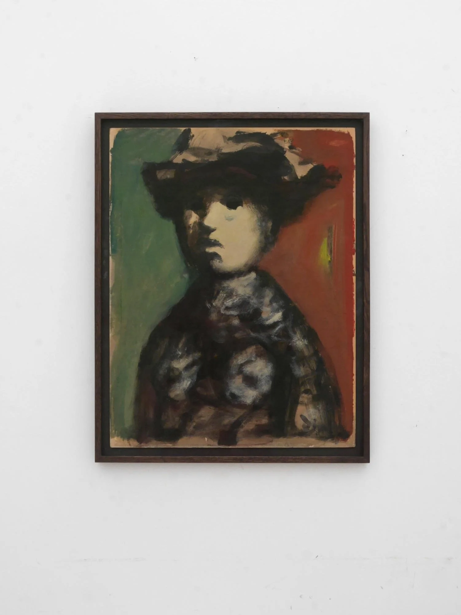 Female portrait attributed to Mario Sironi