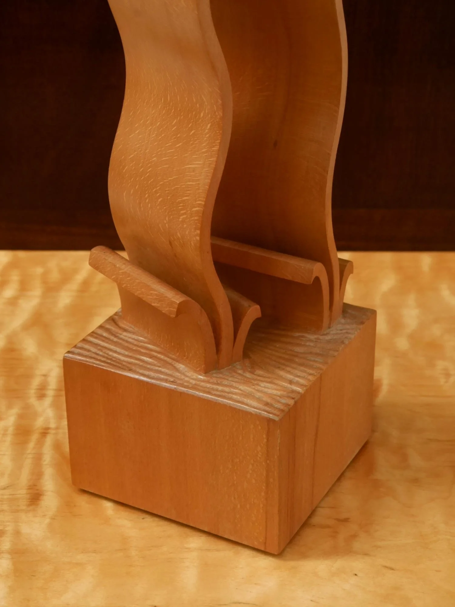 1970s wave sculpture