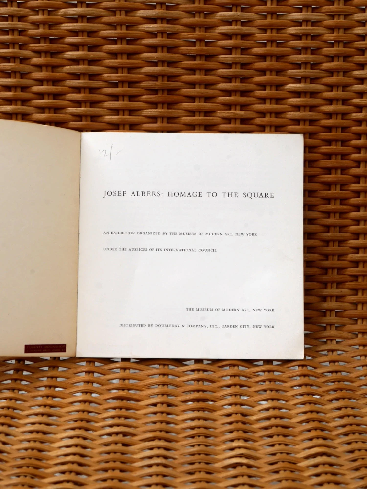 Josef Albers Homage to the Square MOMA catalogue