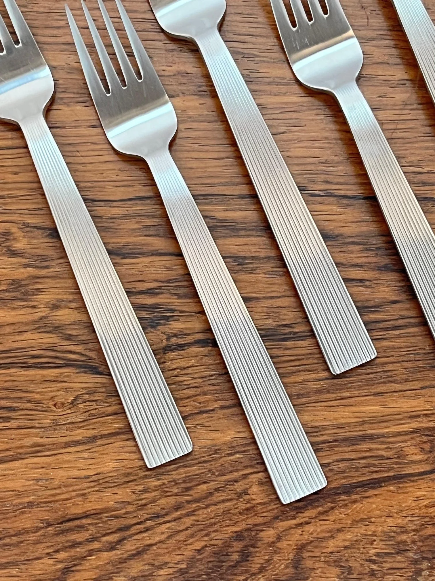 David Mellor Flute Cutlery Set Modern Room