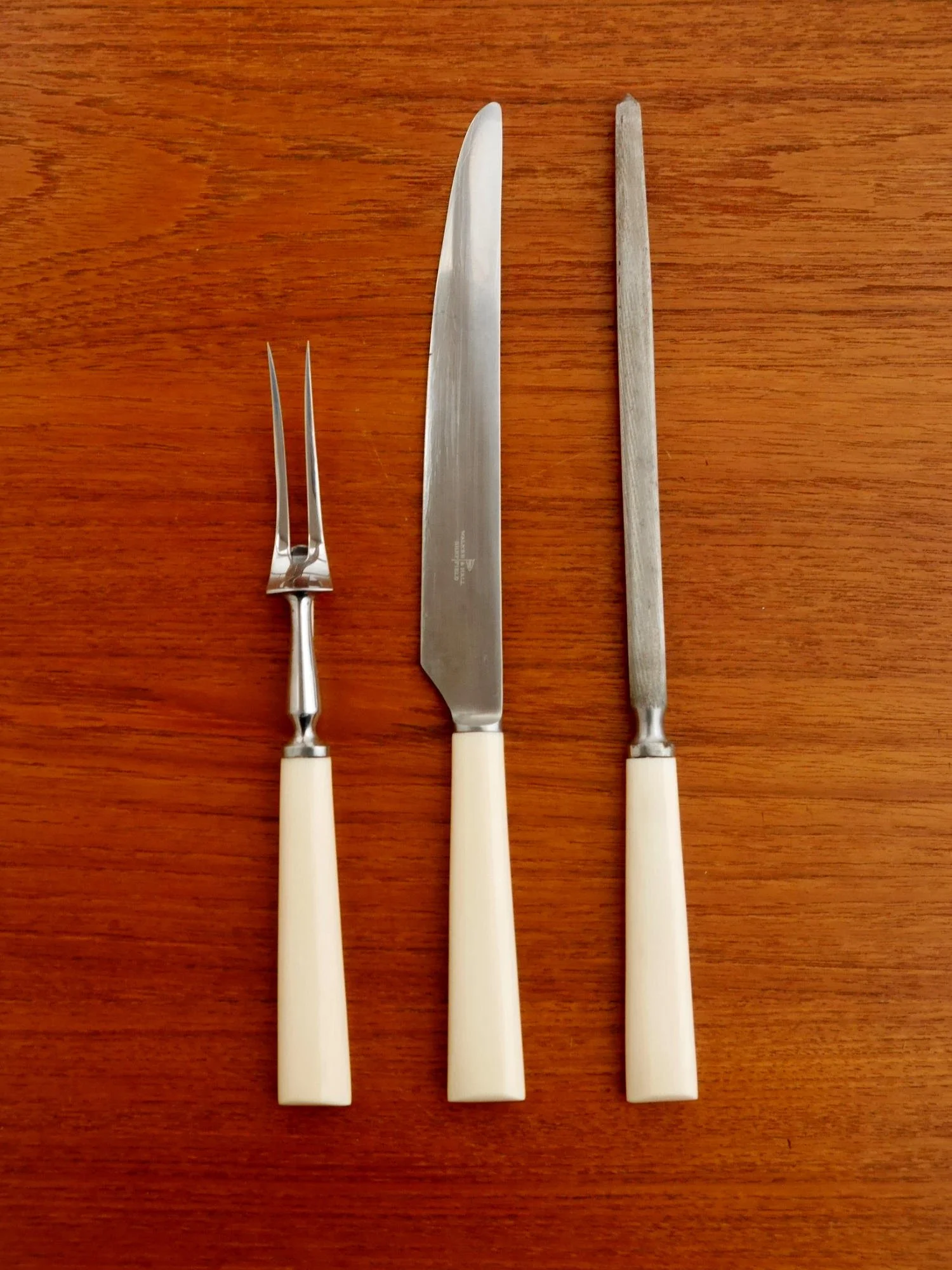 Vintage set of David Mellor Pride cutlery