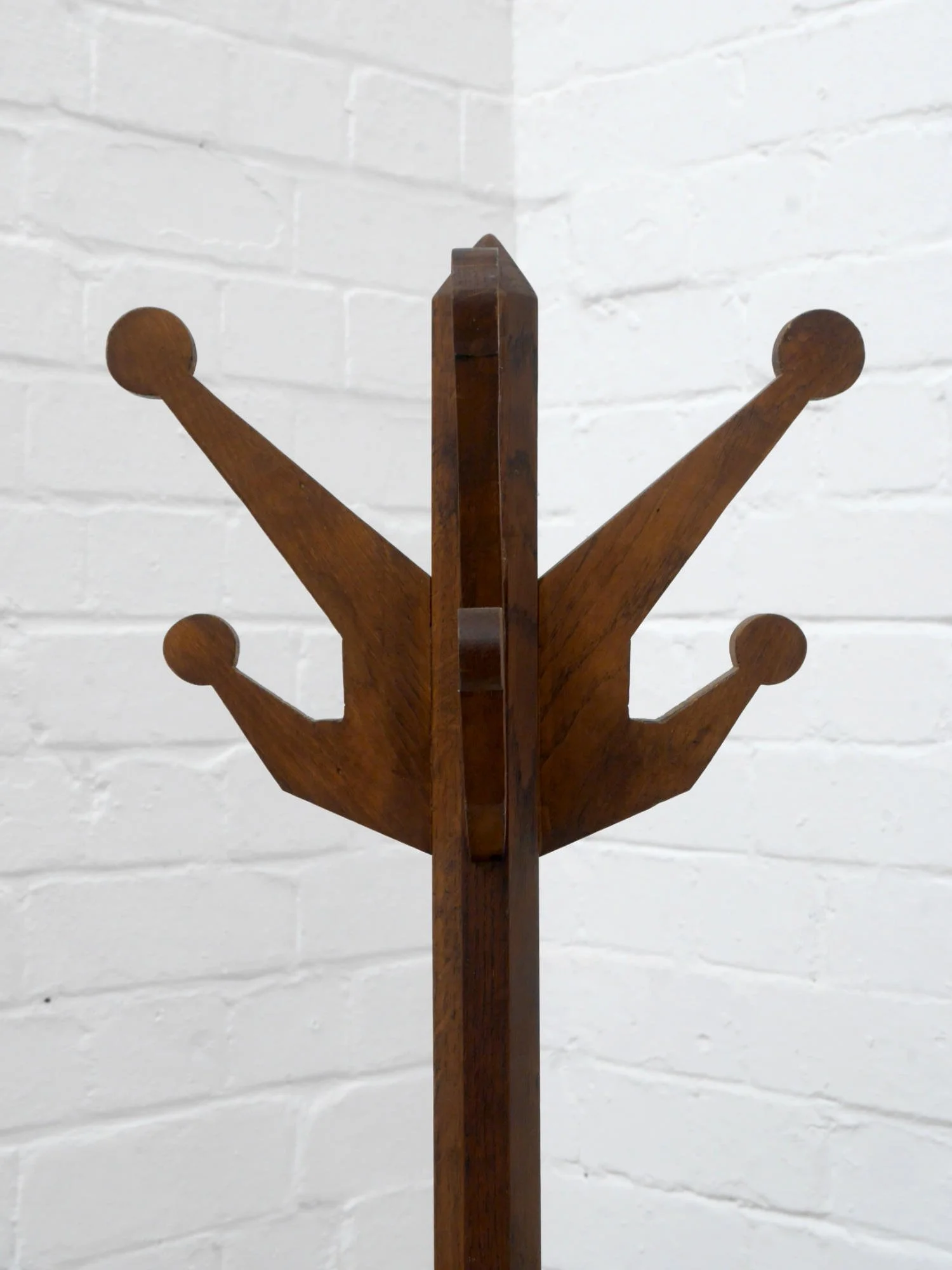 1930s tall coat stand