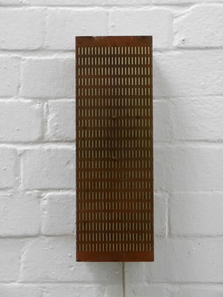 John & Sylvia Reid Rotaflex Metallux wall lights