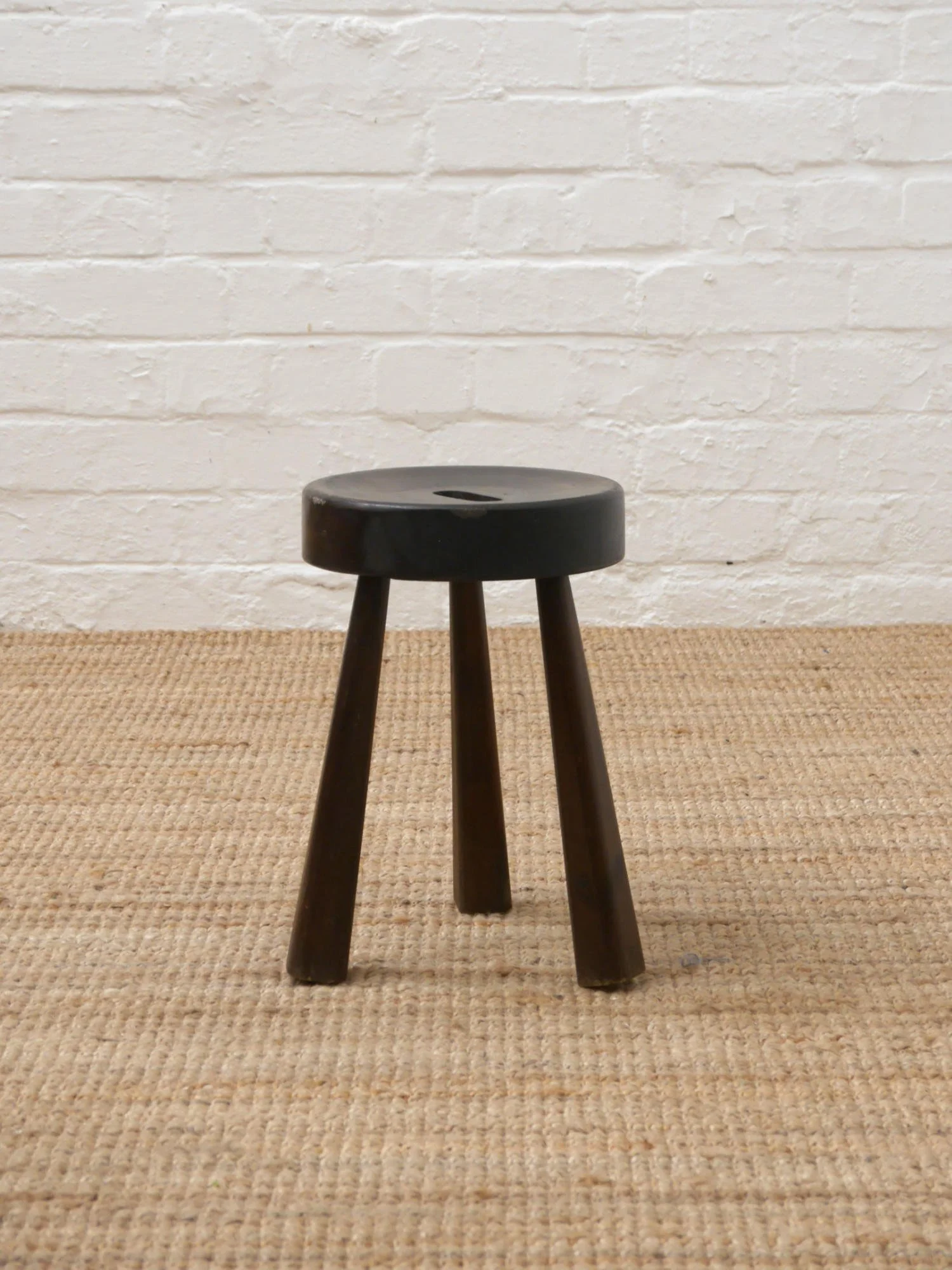 1950s French wooden stools