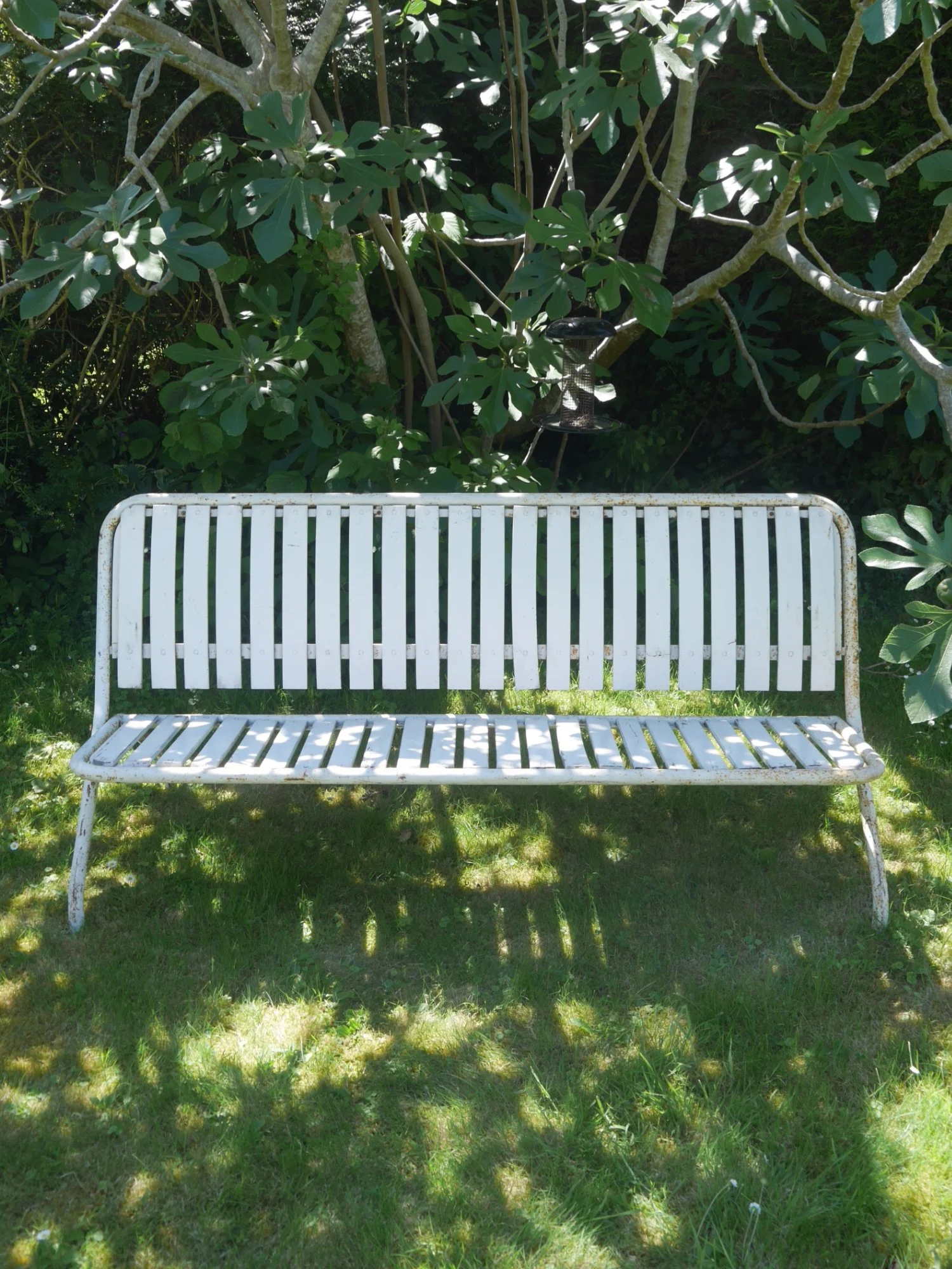 1970s French garden bench
