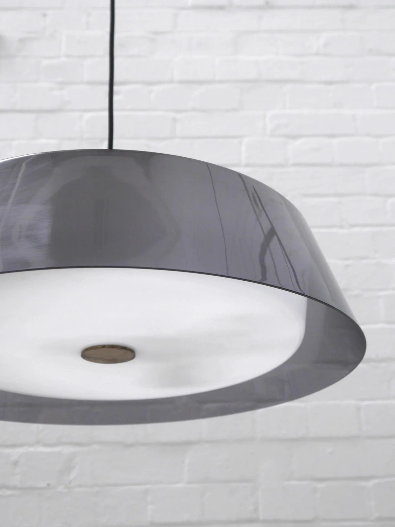 1960s perspex pendant light by GEC