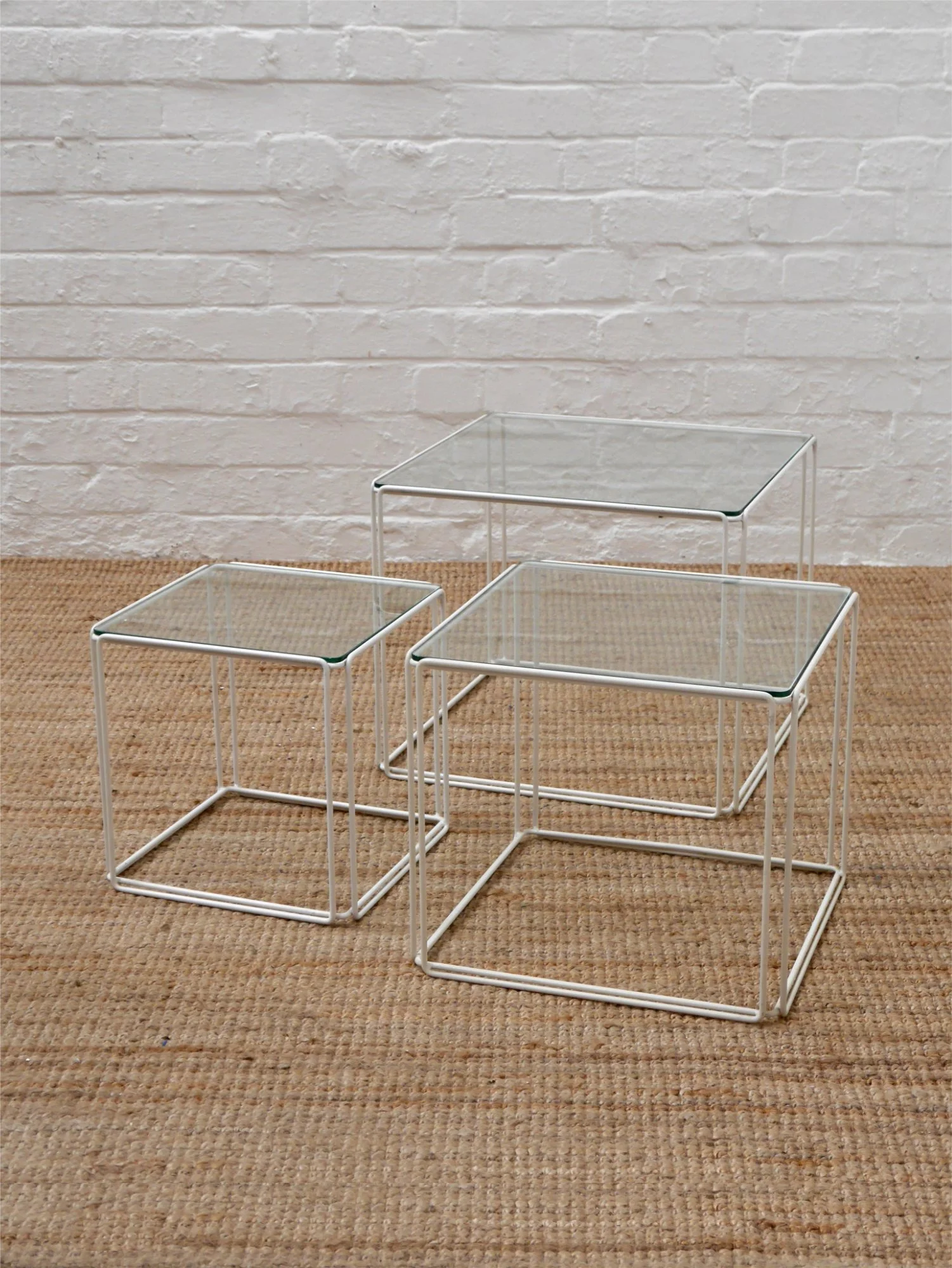 Max Sauze 1960s Isocele nesting tables