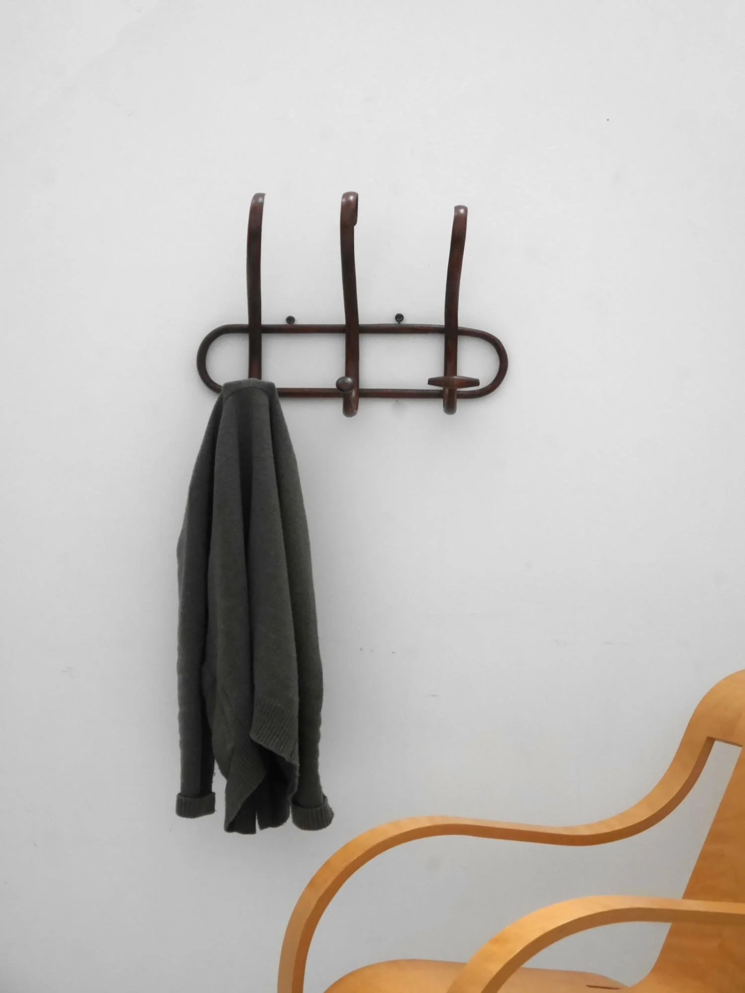 Thonet style bentwood coat rack