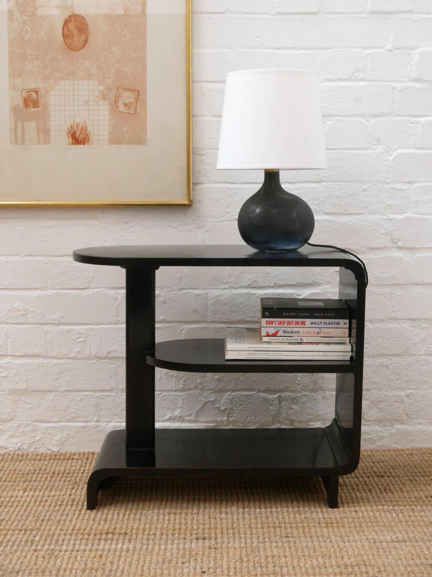 This 1930s table by Maija Heikinheimo for Asko, Finland received a lot of love at the Spotlight Market but somehow didn&rsquo;t manage to sell.

A great example of Finnish modernism, beautiful combination of curves and straight lines, simple and eleg