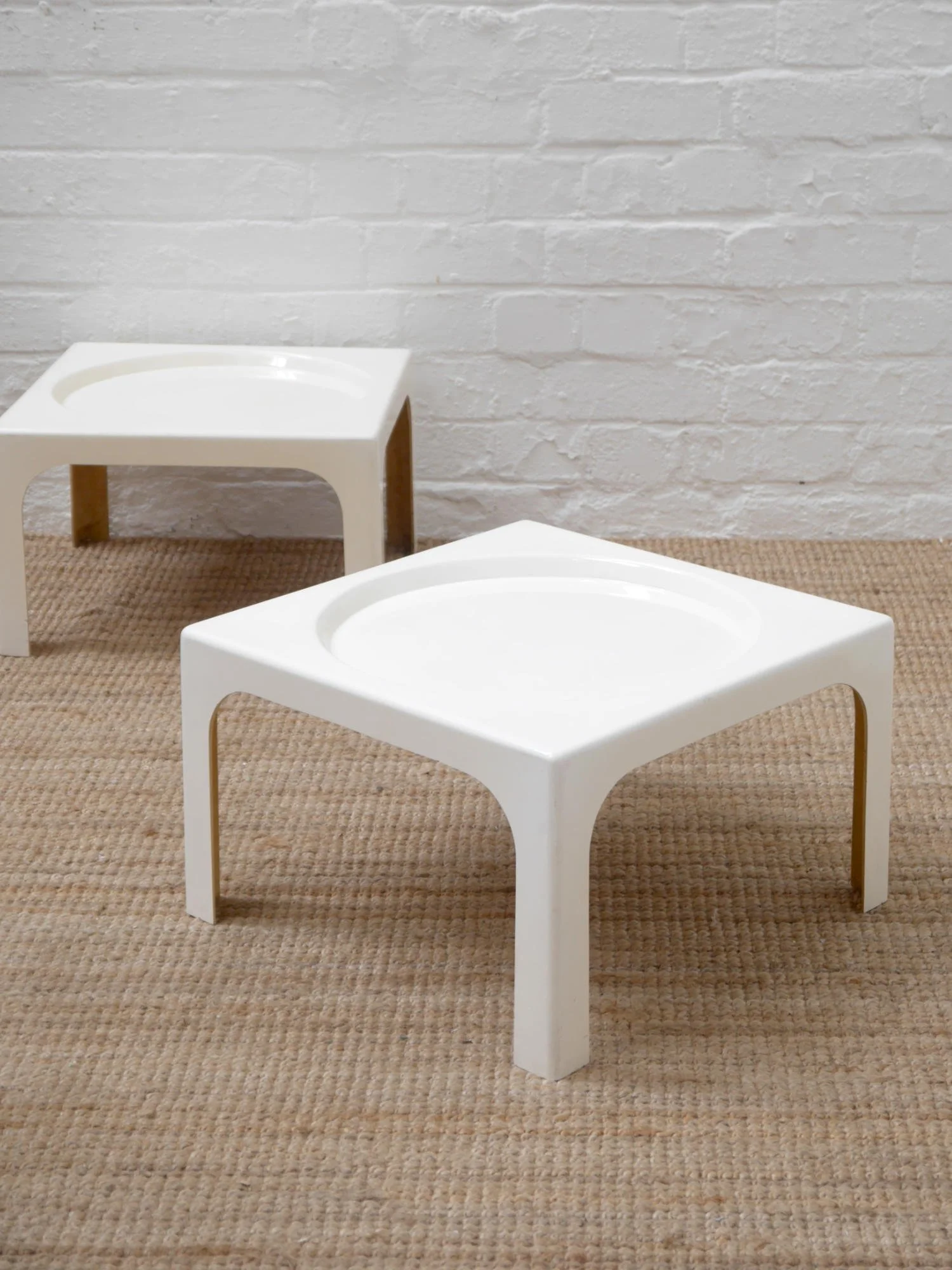 1970s Ozoo tables by Marc Berthier