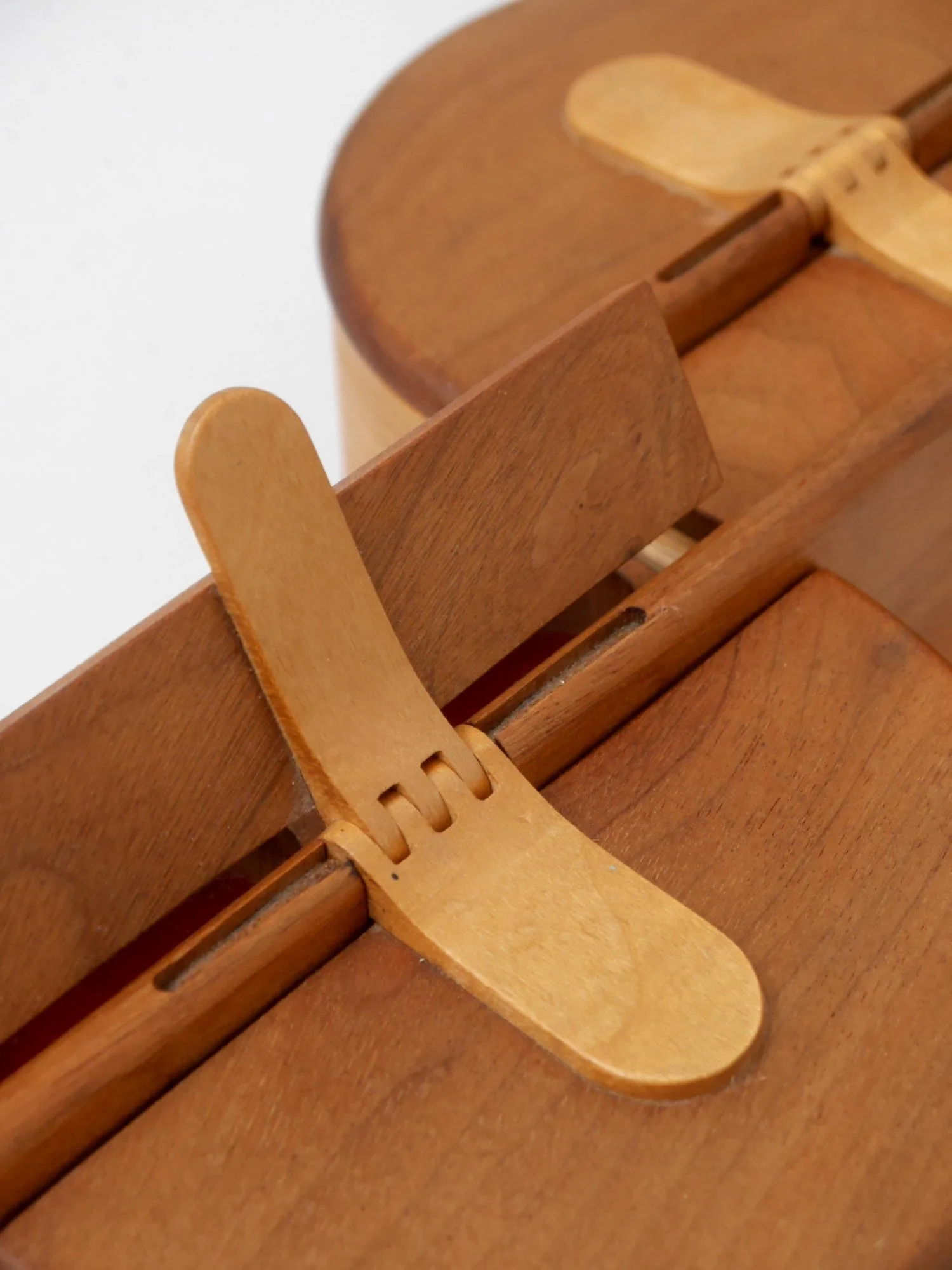 1970s Swedish wooden jewellery box
