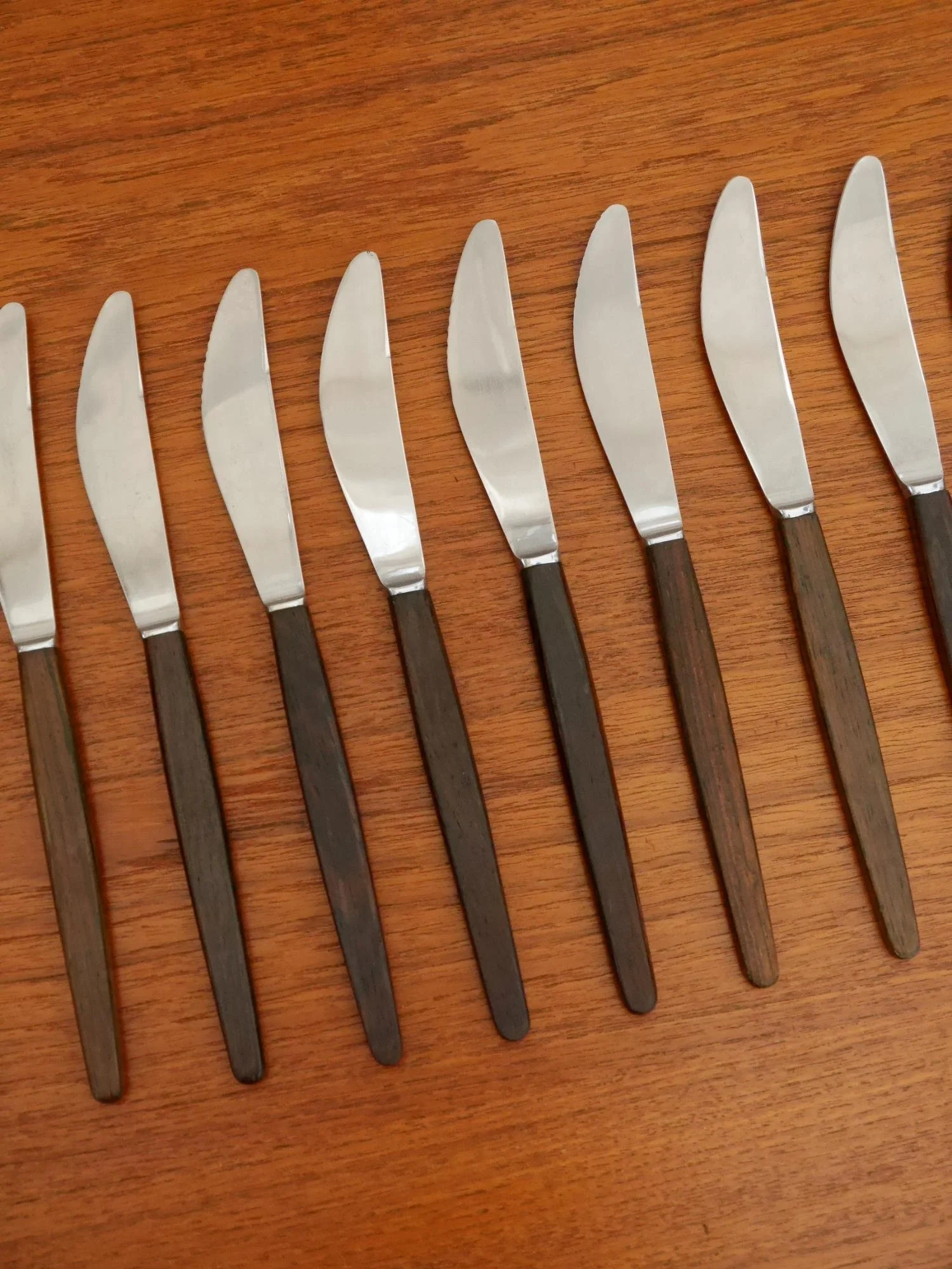 1950s Eckhoff rosewood cutlery