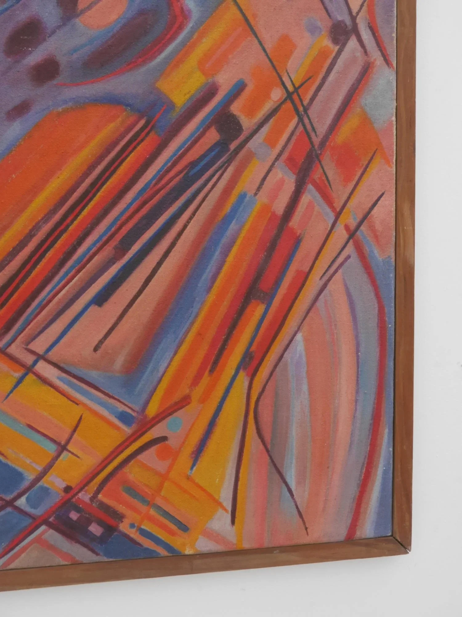 Midcentury French abstract painting