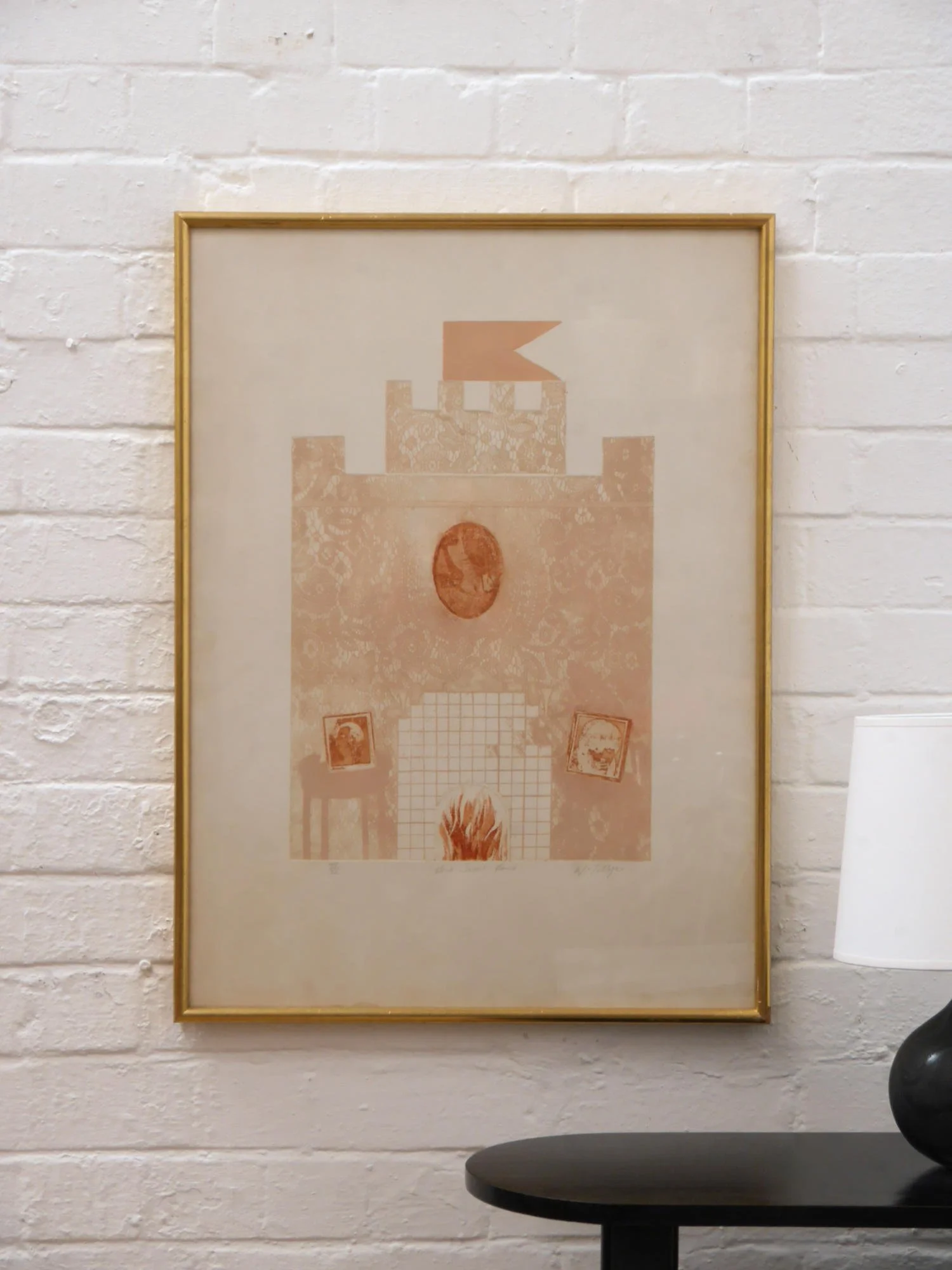 William Tillyer framed print