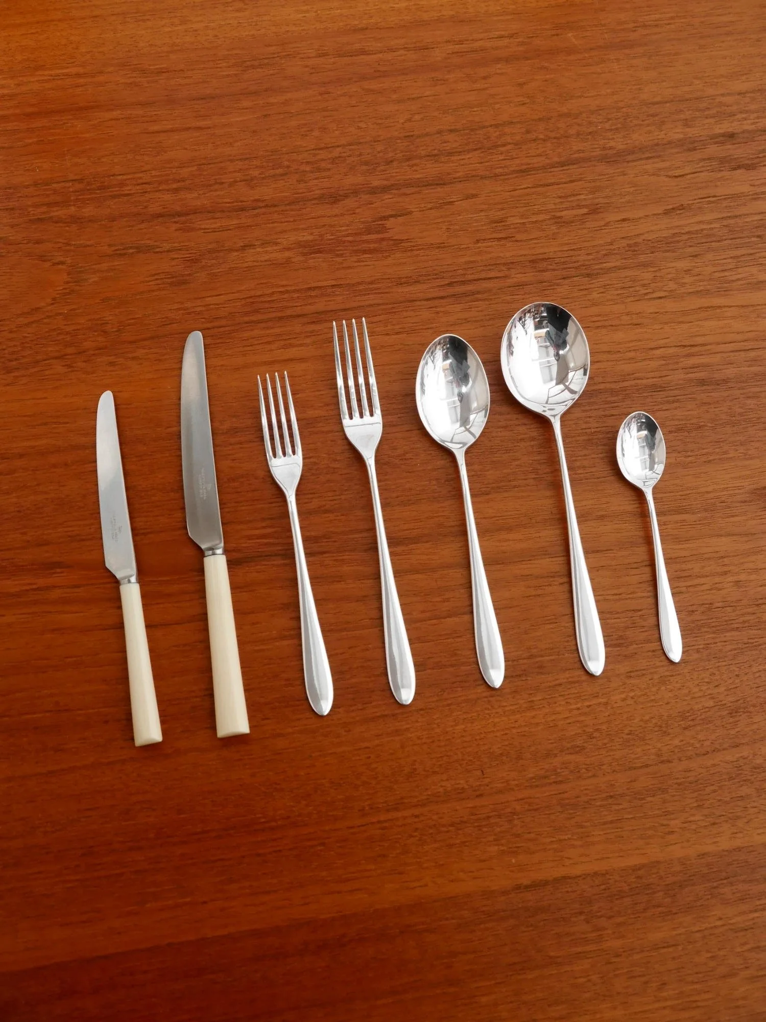 Vintage set of David Mellor Pride cutlery