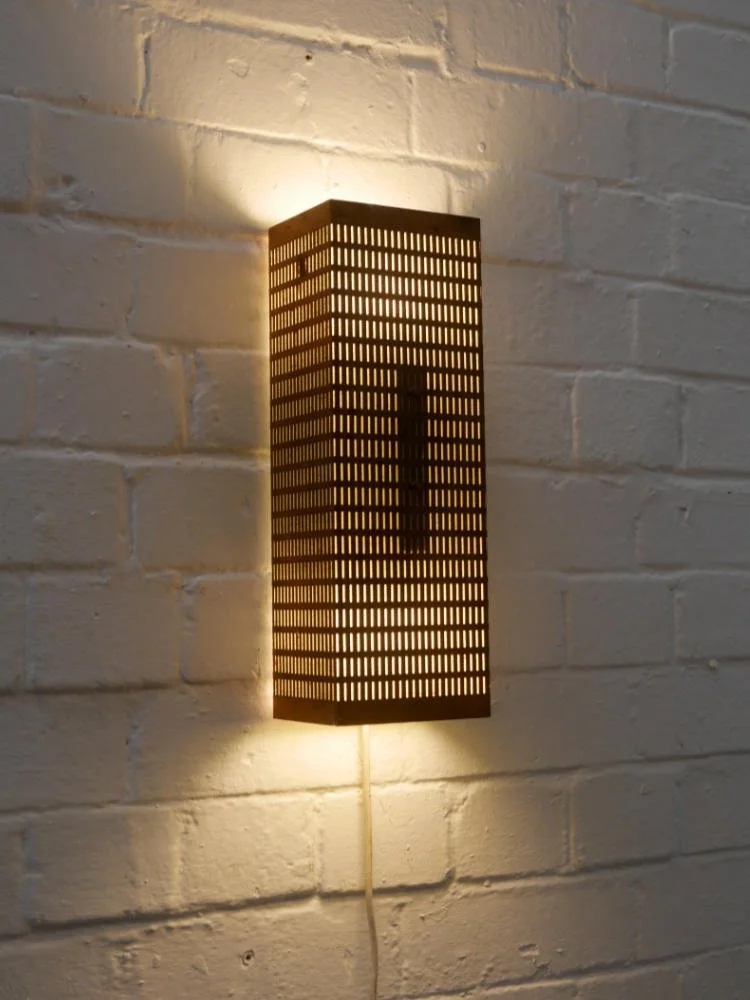 John & Sylvia Reid Rotaflex Metallux wall lights